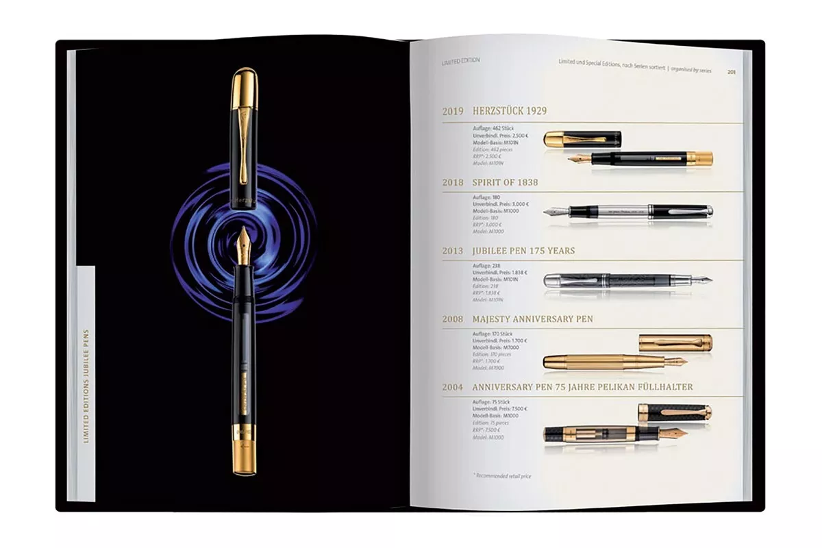PELIKAN COLLECTOR'S BOOK LIMITED & SPECIAL EDITIONS 1993 – 2020