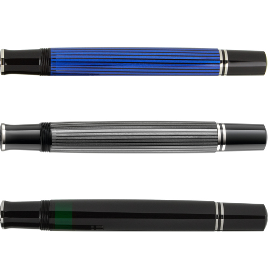 Pelikan M805 Souveran chrome trims - complete barrels with piston mechanism - spare part