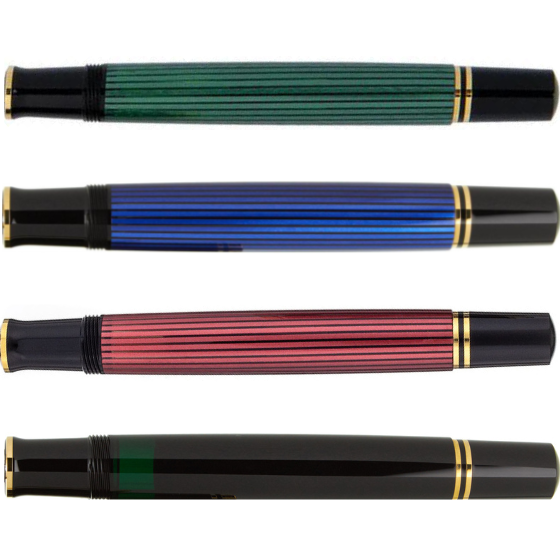 Pelikan M800 Souveran gold trims - complete barrels with piston mechanism - spare part