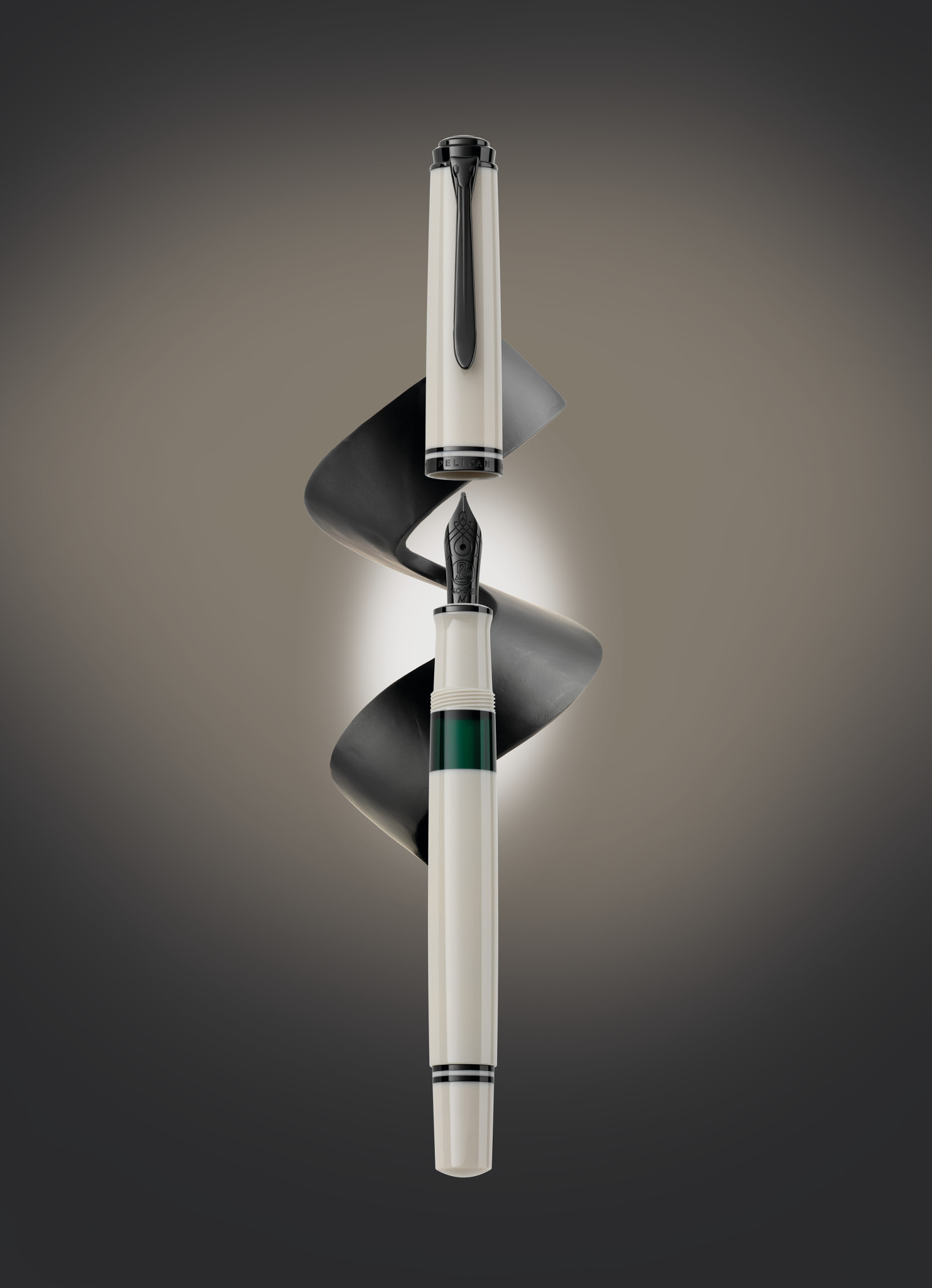 Fountain pen Pelikan M670 Warm Grey special edition in gift box