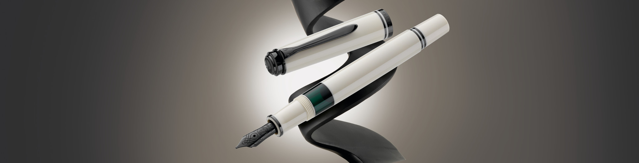 Fountain pen Pelikan M670 Warm Grey special edition in gift box