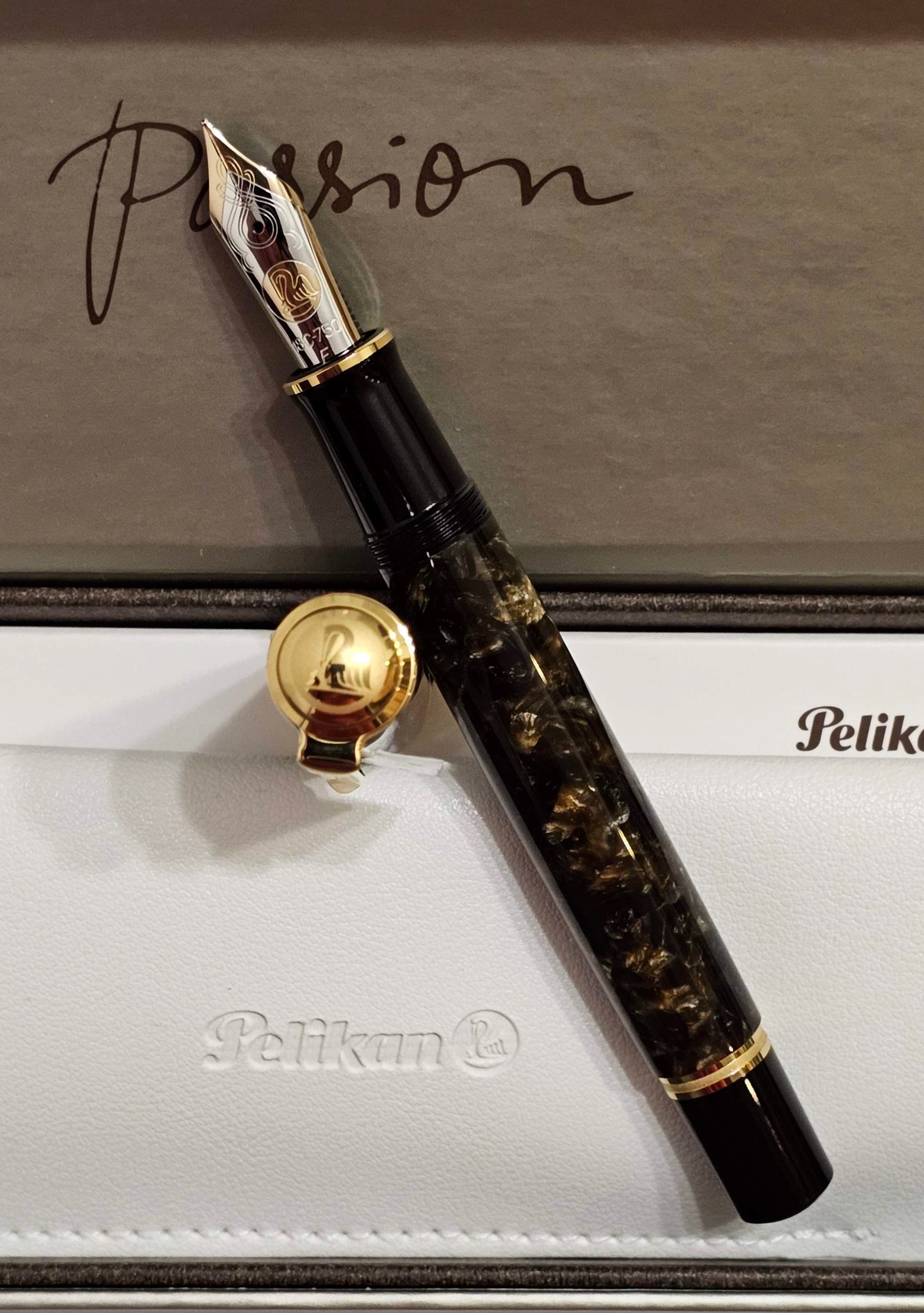 Pelikan fountain pen M1000 Renaissance Brown in Gift box