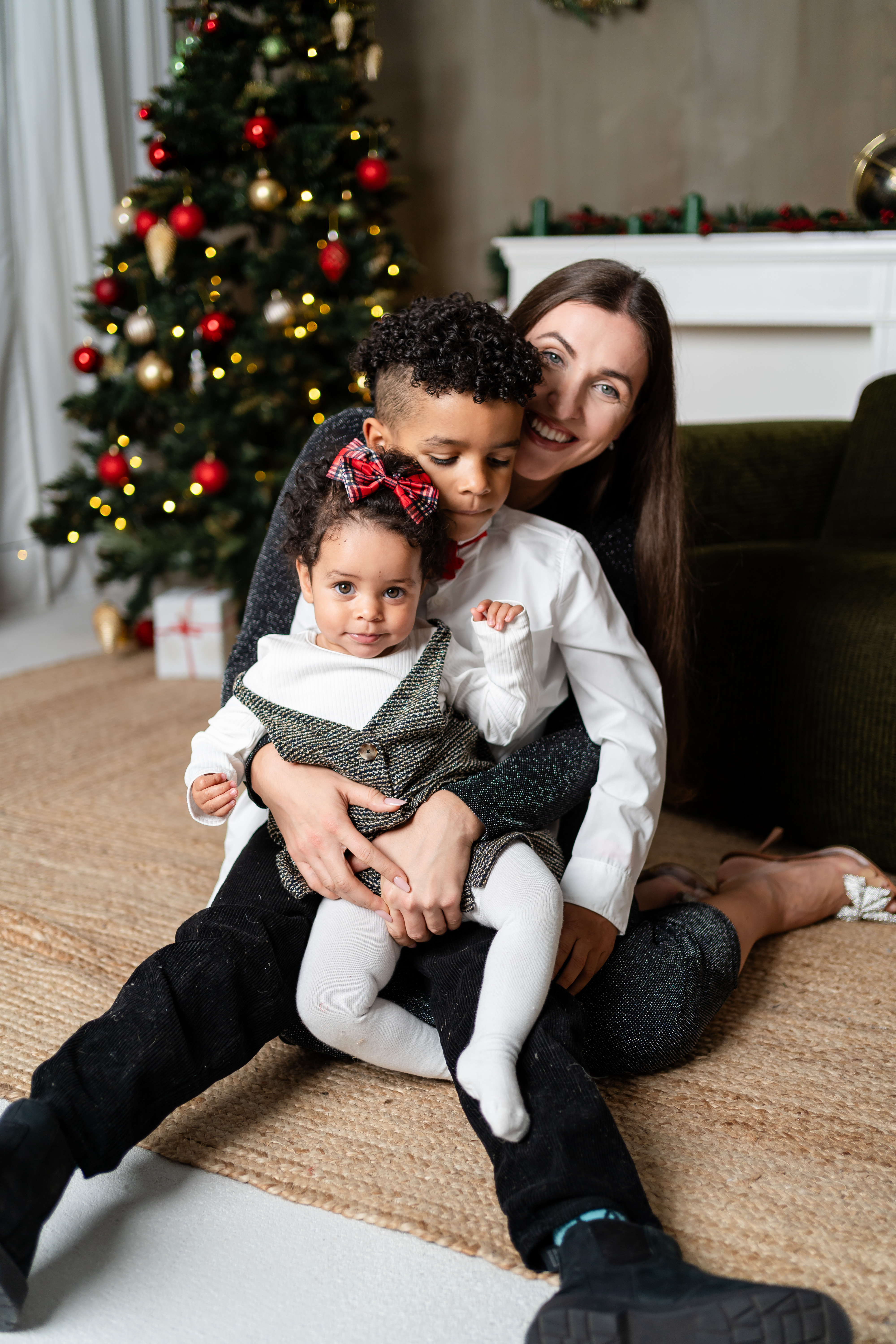 Kalėdinė fotosesija studijoje