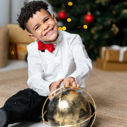 Kalėdinė fotosesija studijoje