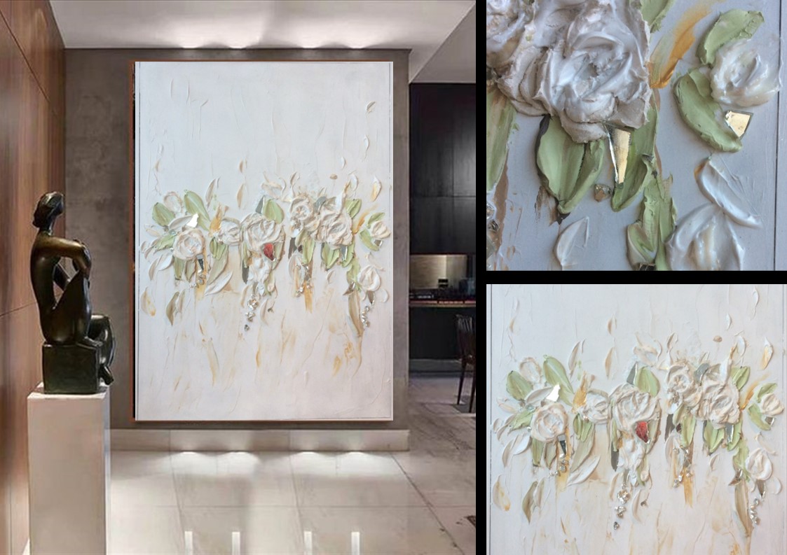 Abstract Art  Floral in Harmony 