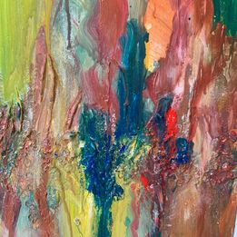 Abstract Art  Colour on fire 