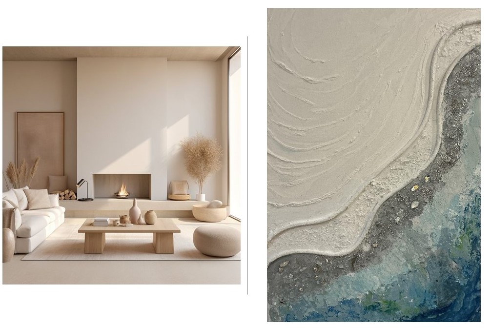 Abstract Art  Rye Beach