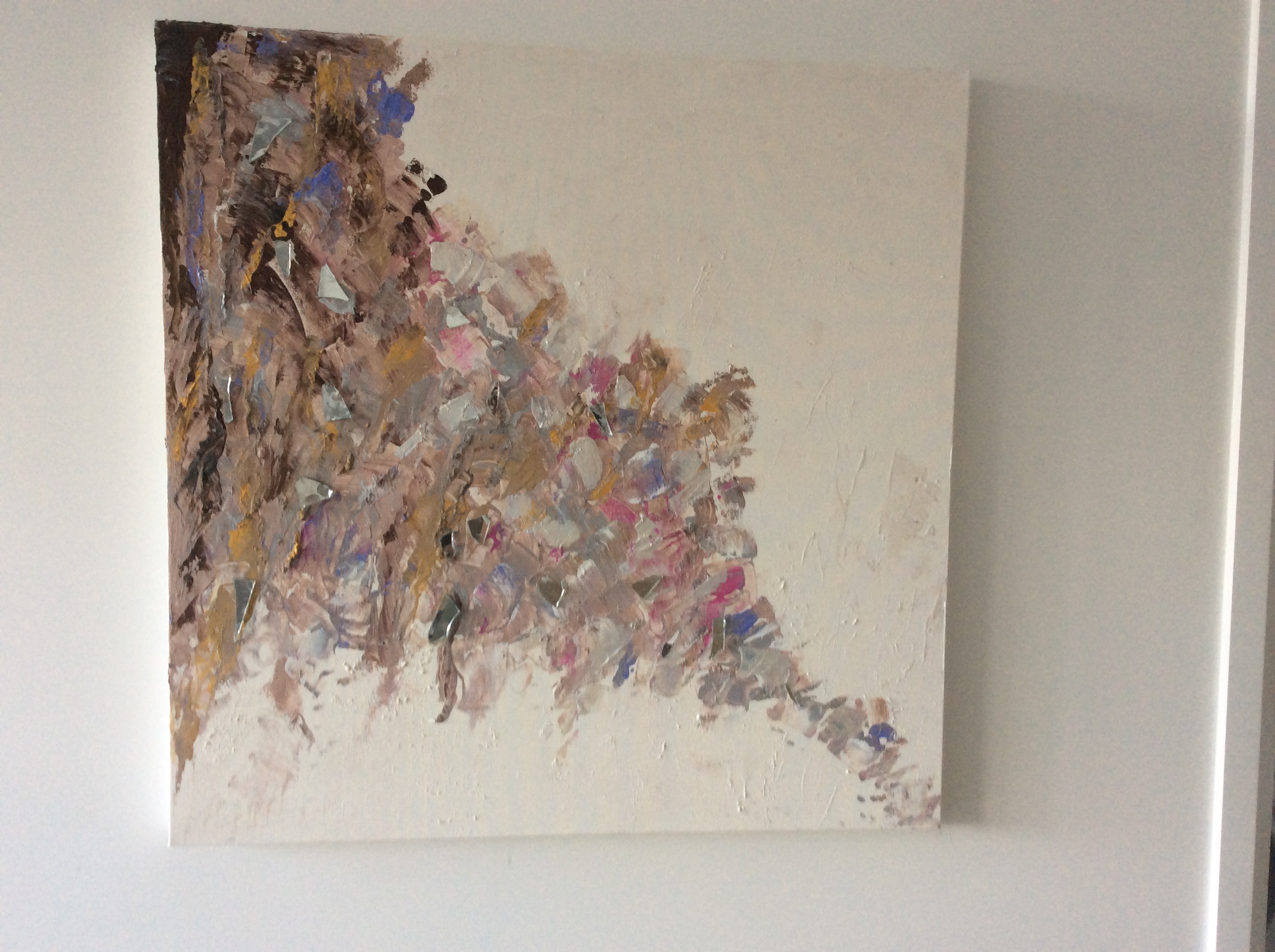 ABSTRACT ART DROPS OF GRAPES 