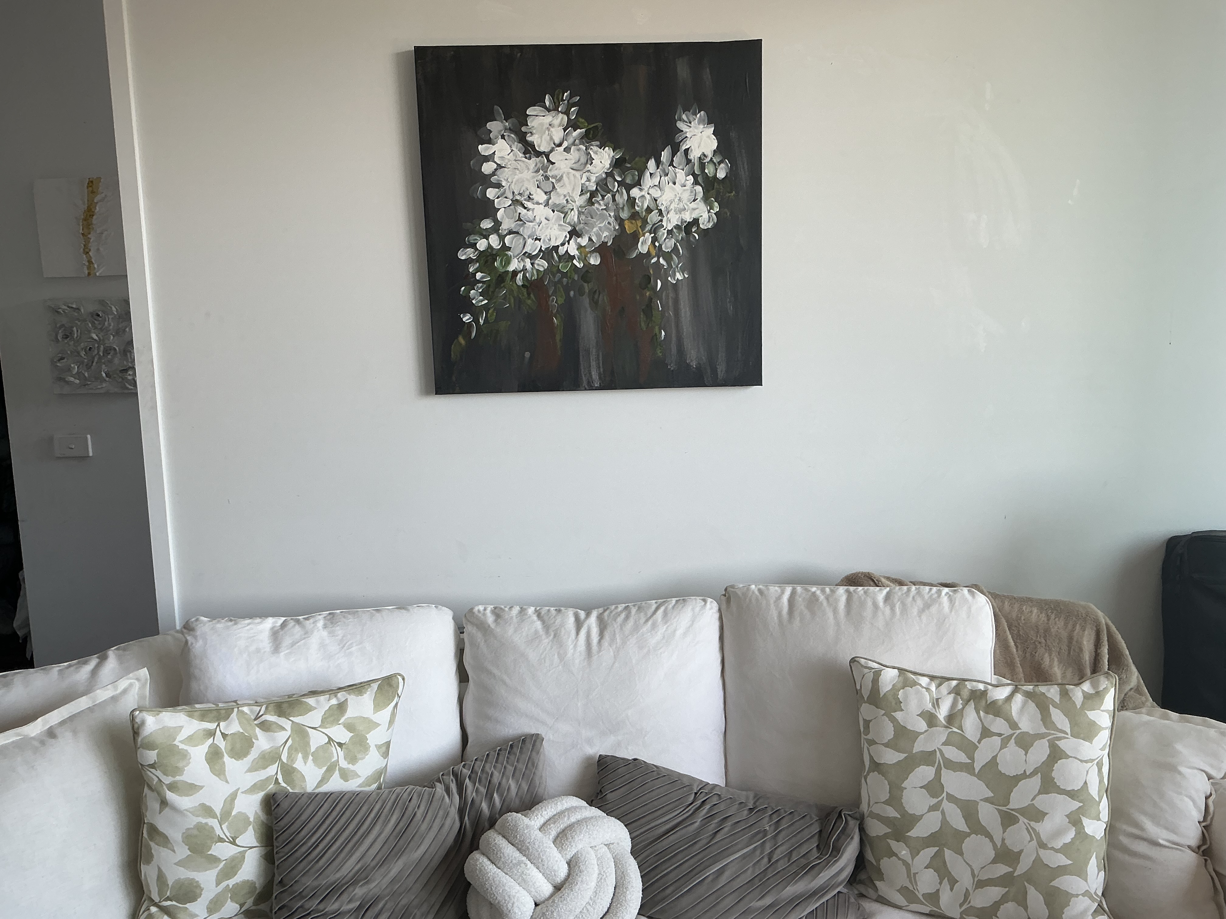 ABSTRACT ART STARLIGHT GARDEN