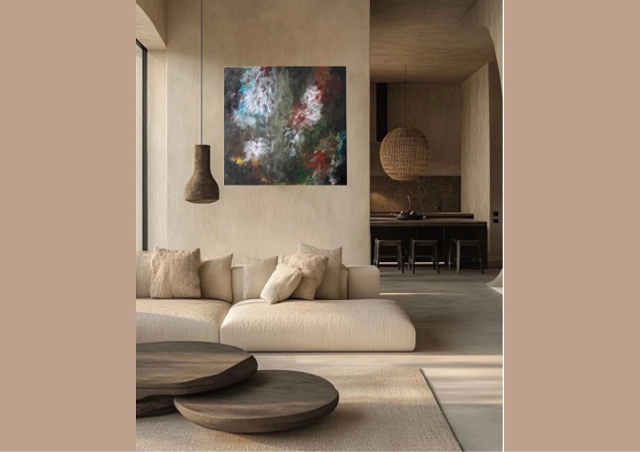 Abstract Canvas ArtSpring Shine