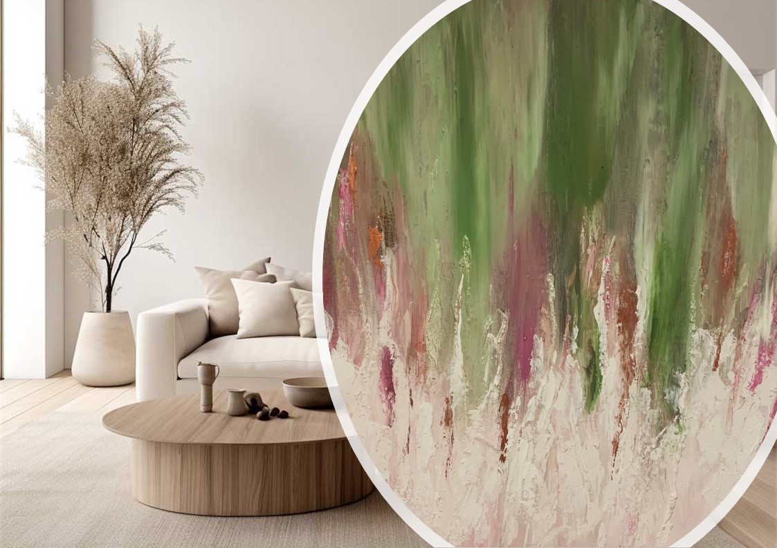 ABSTRACT ART DREAM GARDEN