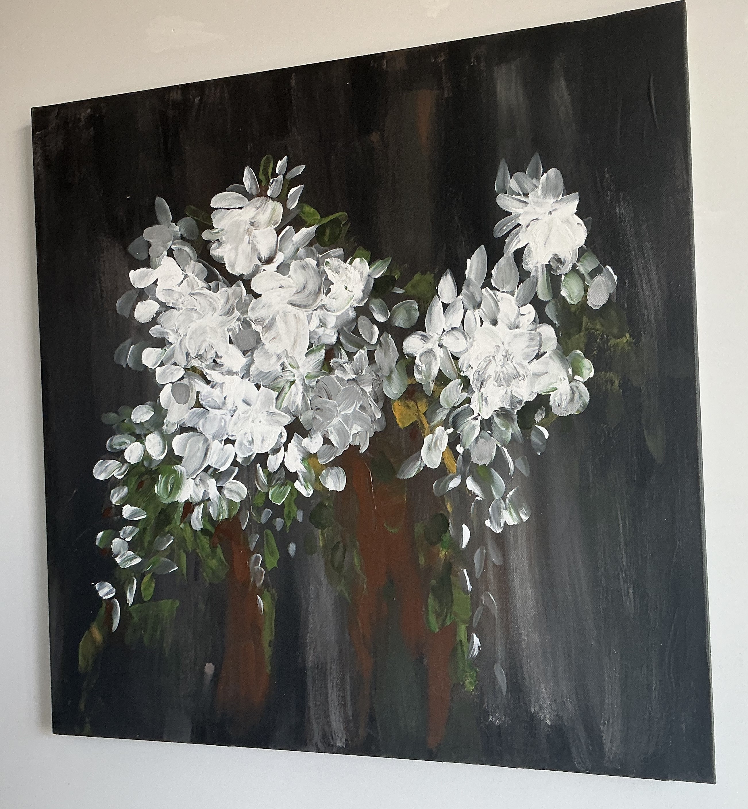 ABSTRACT ART STARLIGHT GARDEN