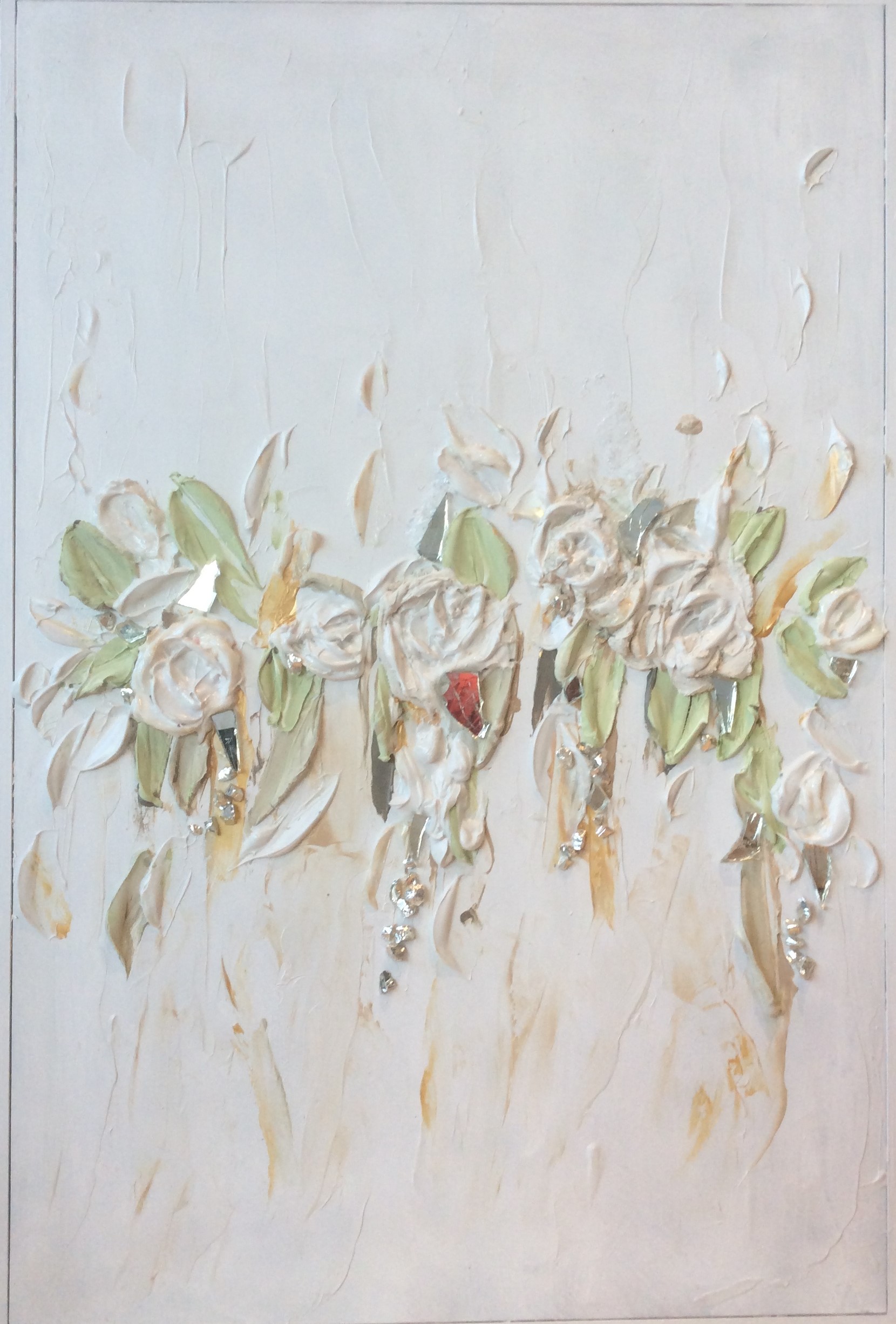 ABSTRACT ART FLORAL IN HARMONY