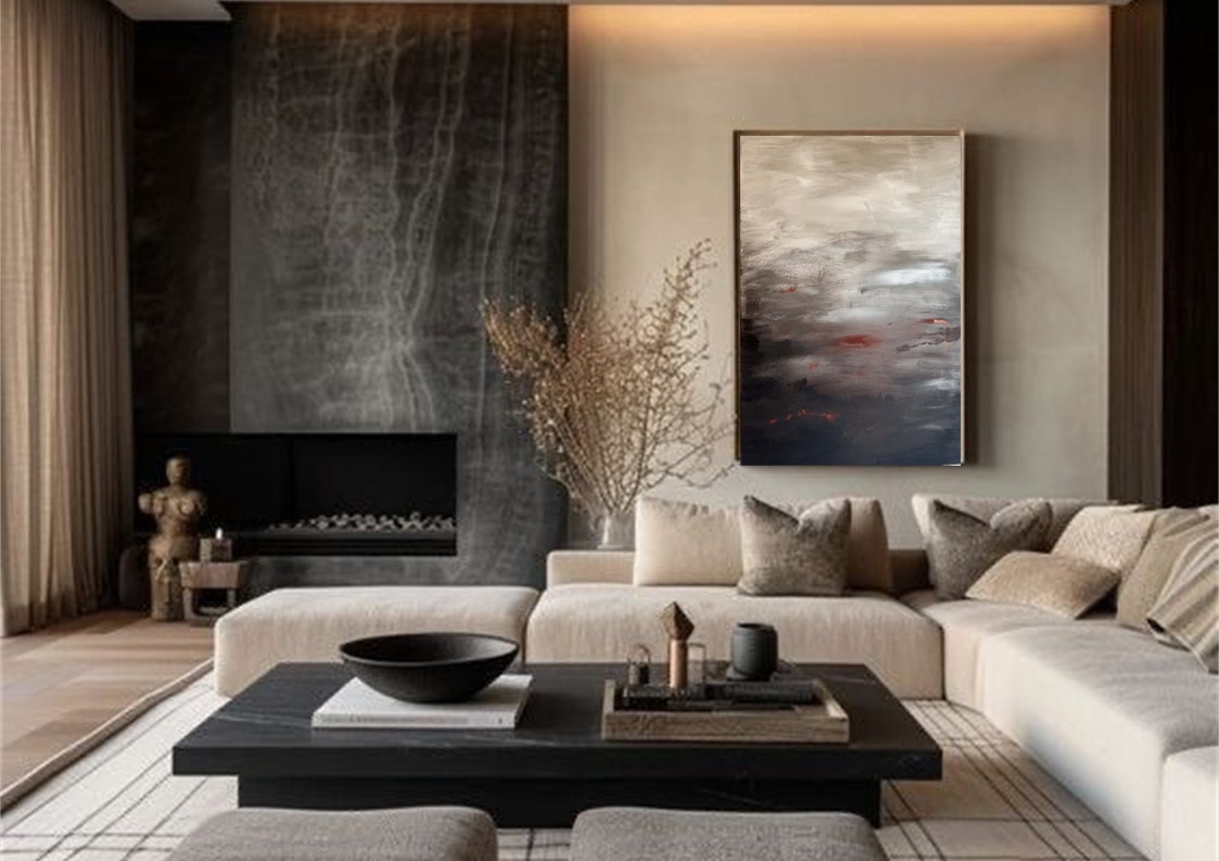 Abstract ART Twilight Tempest