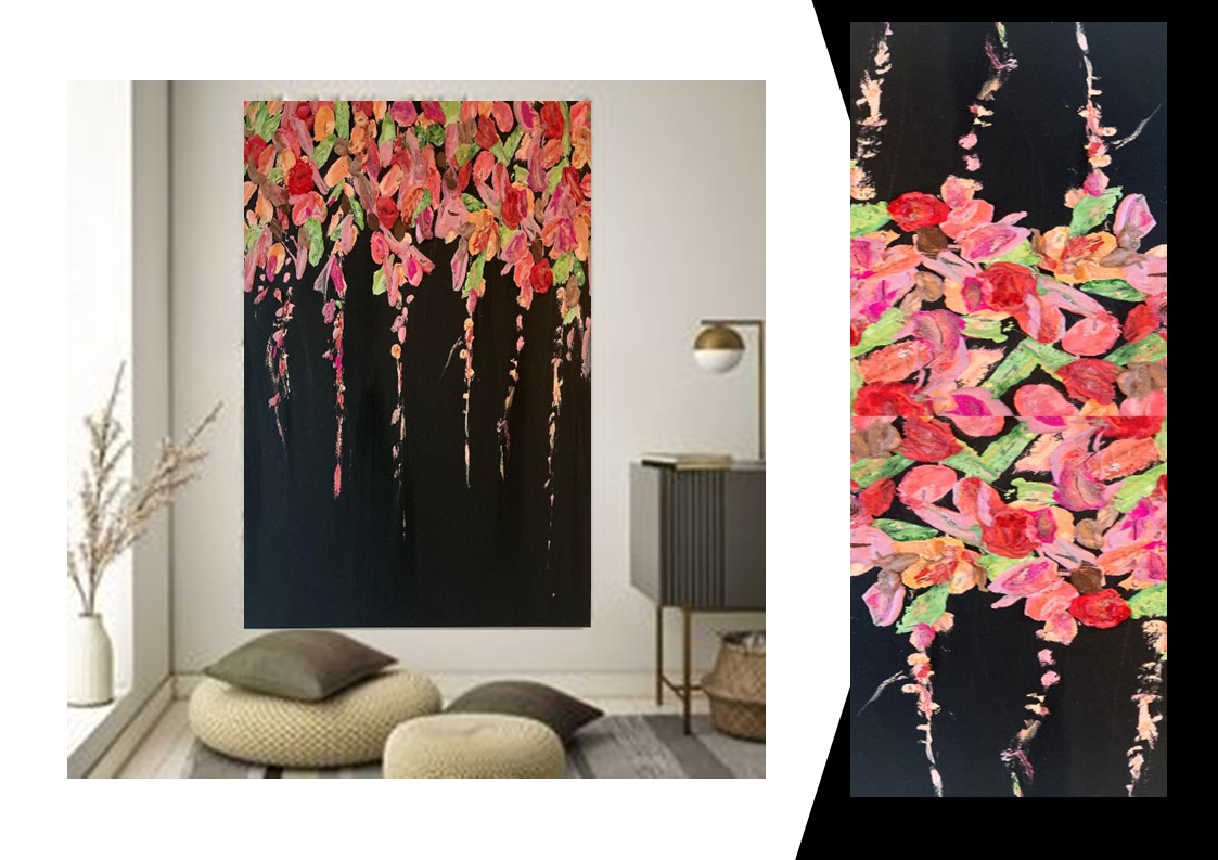 ABSTRACT ART NIOR BOTANICA 