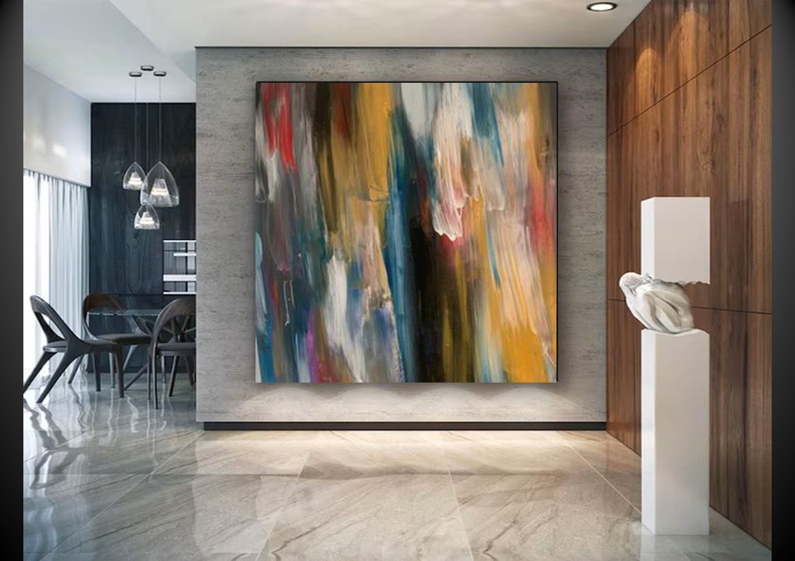 ABSTRACT ART COLOUR DYNAMIC