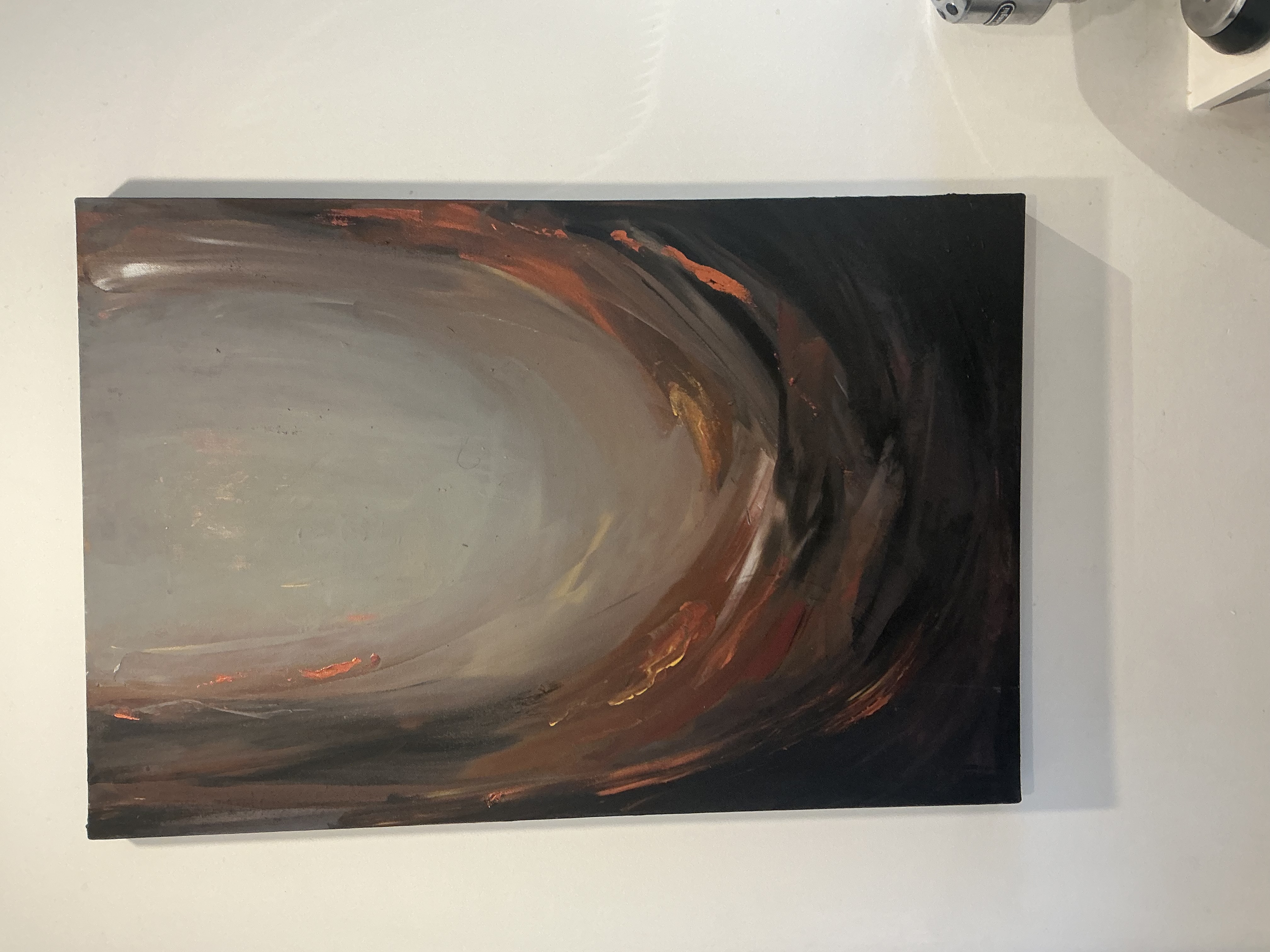 ABSTRACT ART VOLCANO