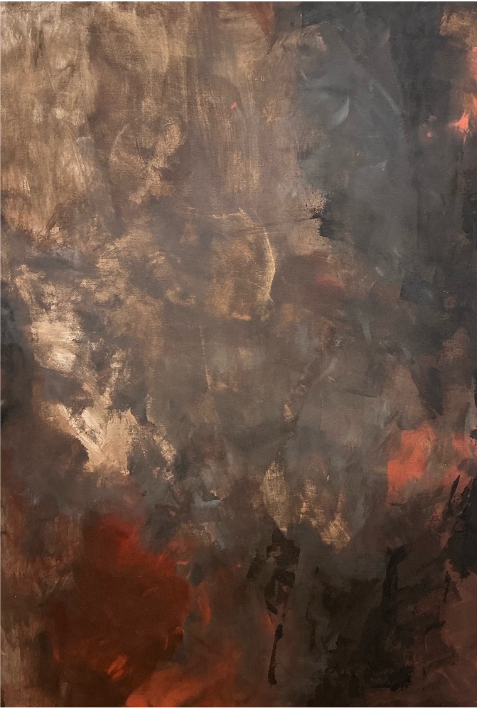 Abstract Art Rising Ember 