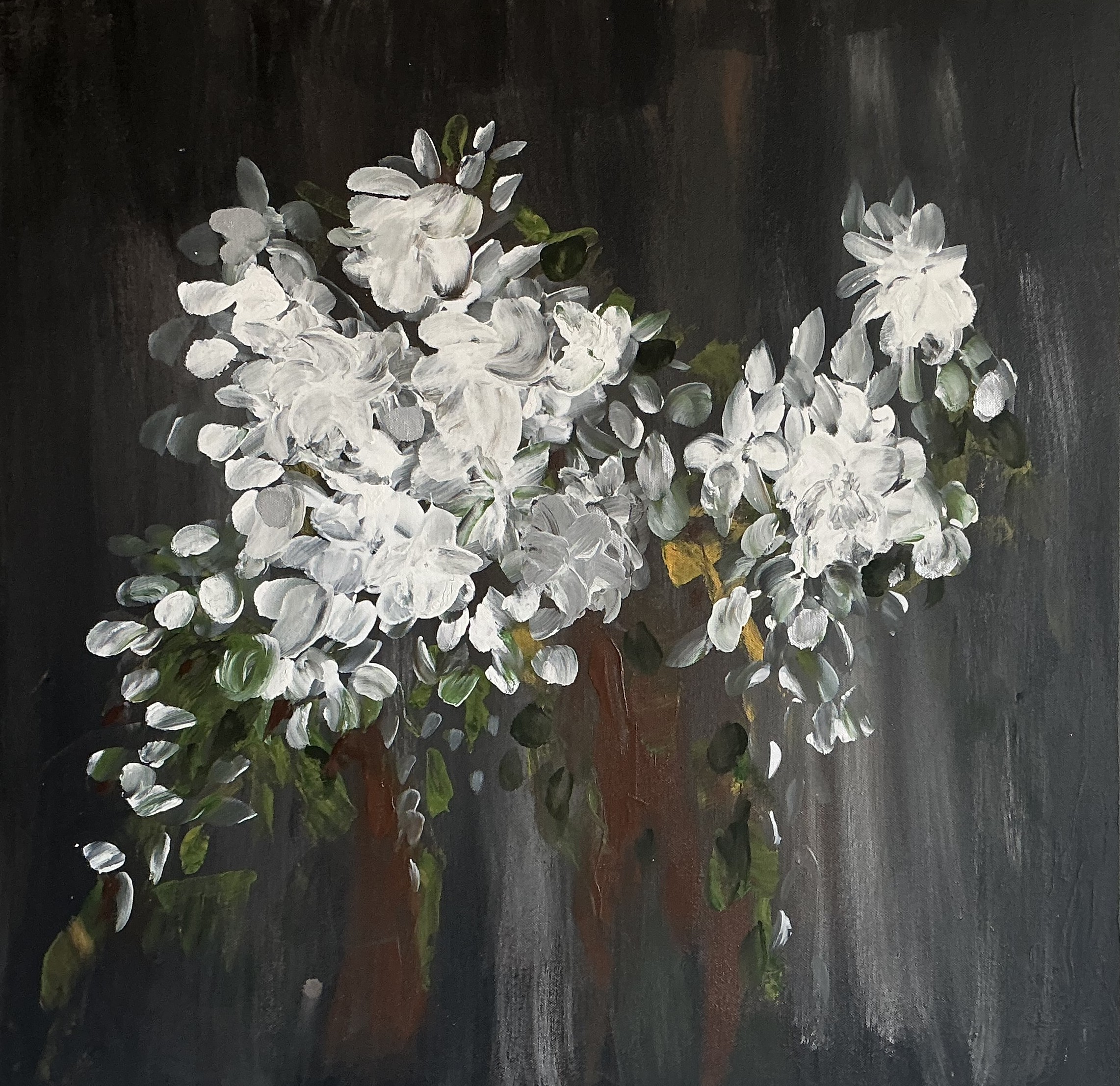 ABSTRACT ART STARLIGHT GARDEN