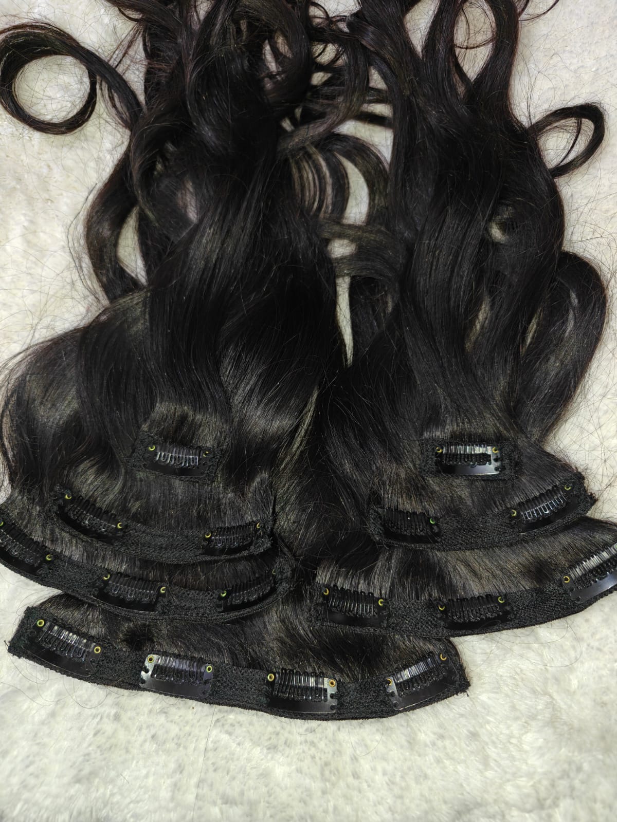 Clip-In Extensions 7 pieces set and 3 piece set 