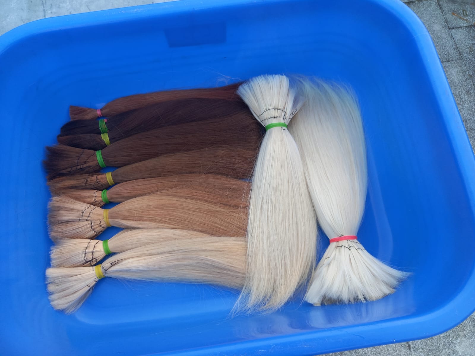 All Color Ring Raw Human hair