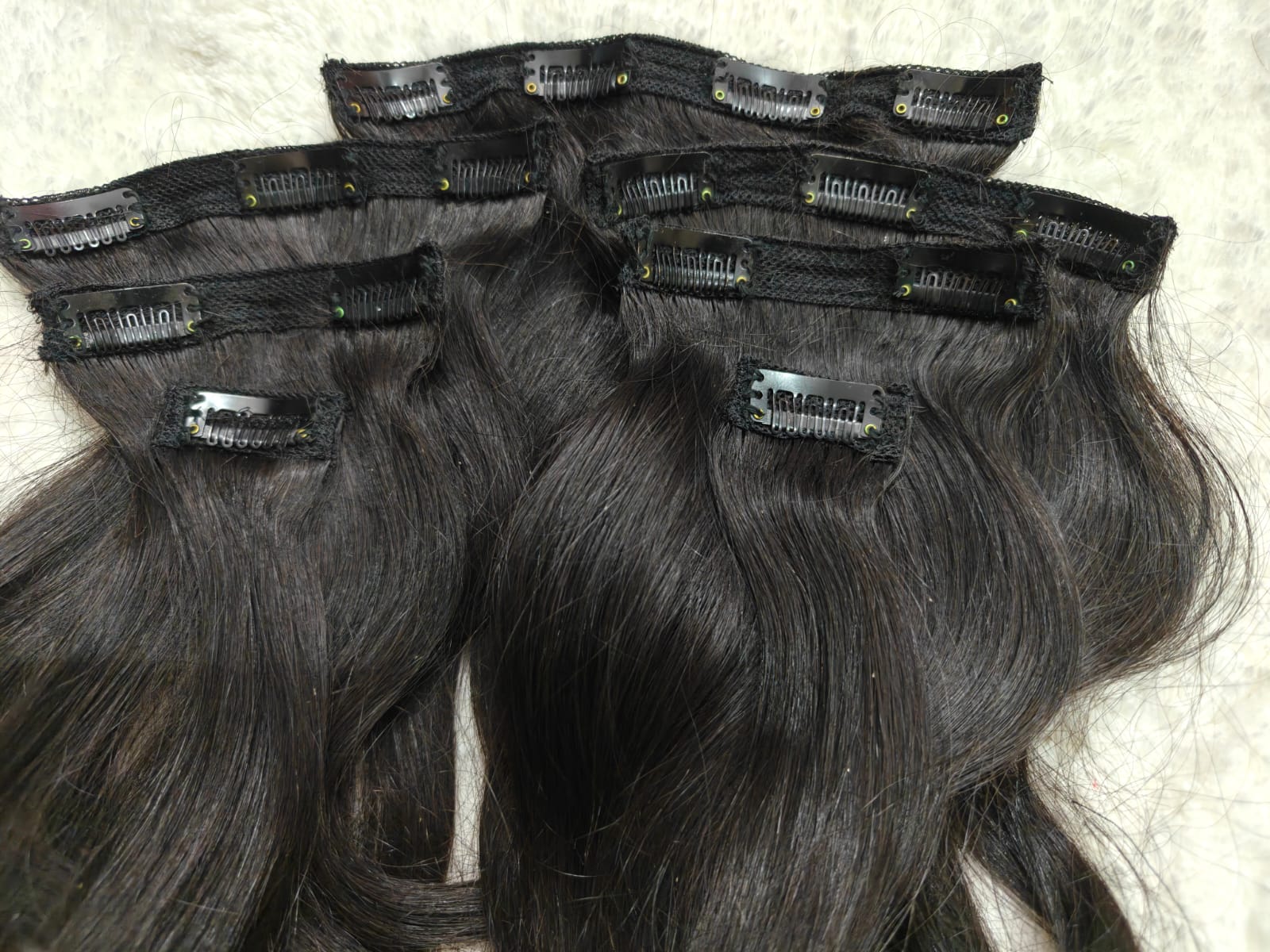 Clip-In Extensions 7 pieces set and 3 piece set