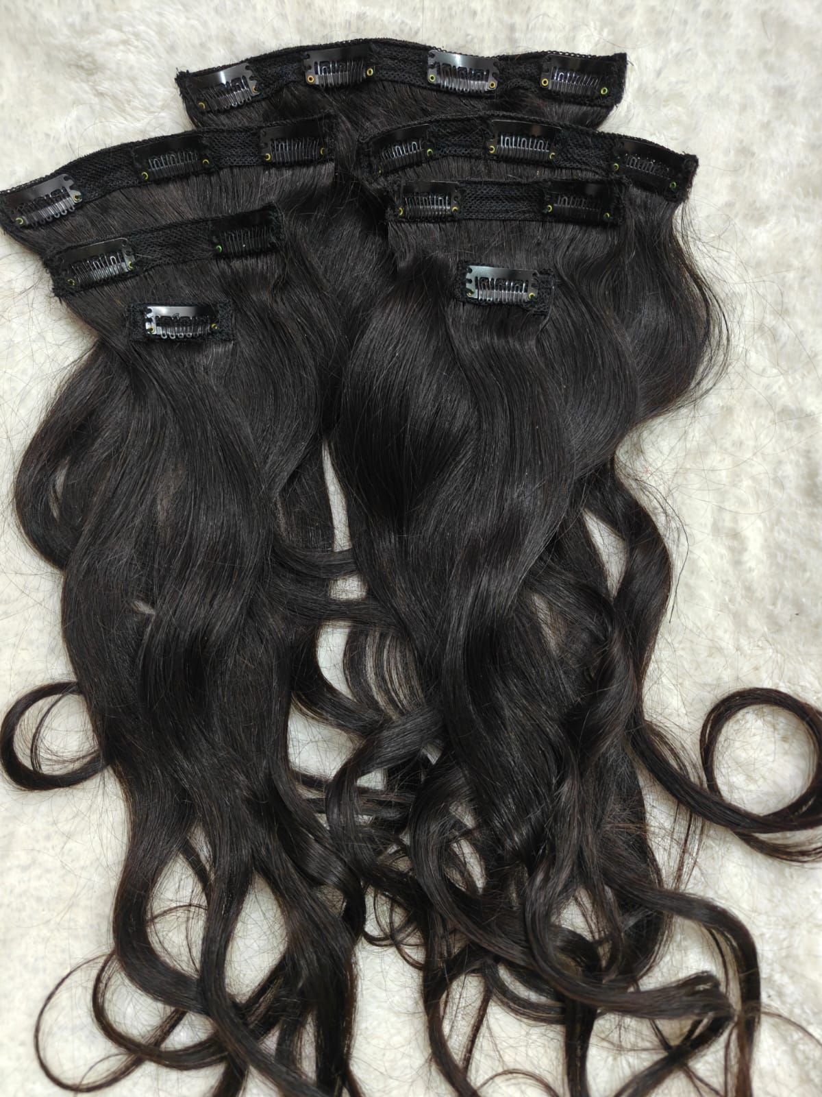Clip-In Extensions 7 pieces set and 3 piece set 