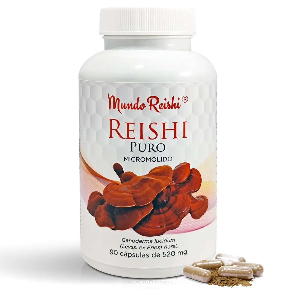 Reishi cápsulas (90 unidades).