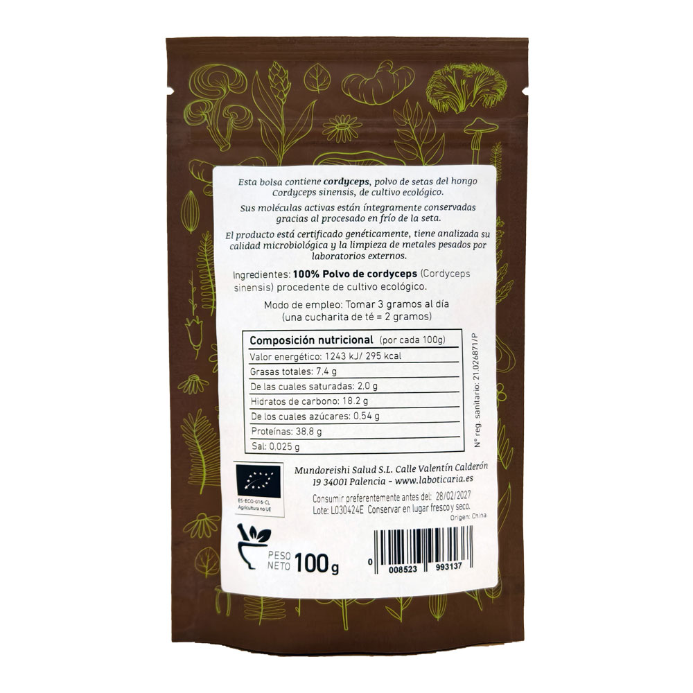 Cordyceps sinensis. 100g
