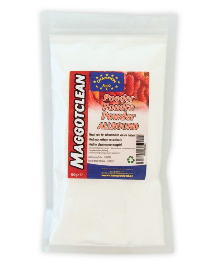 Champion Feed Maggot Clean Wit 80Gr.