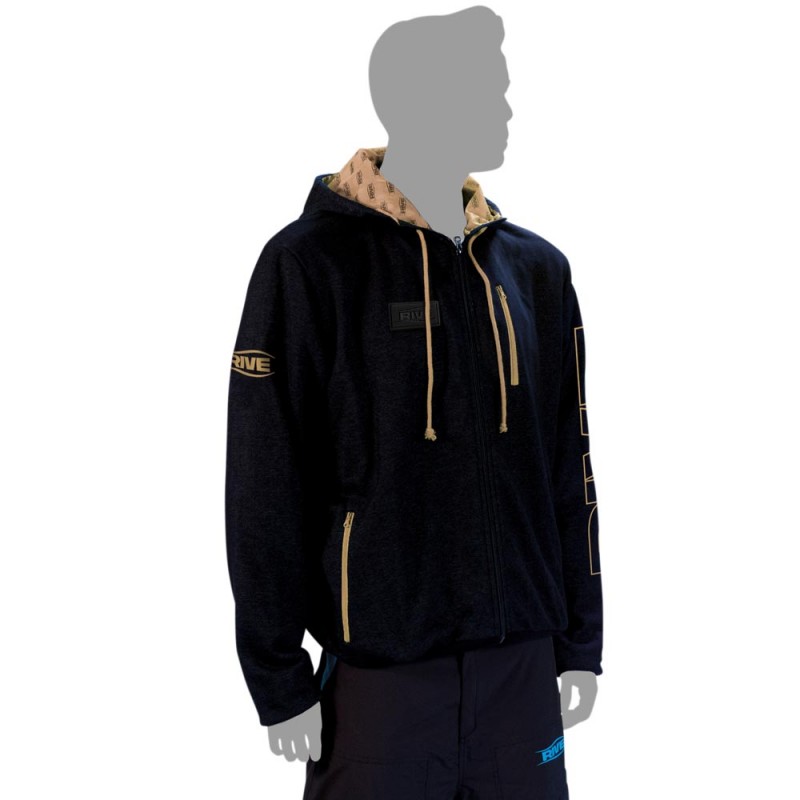 RIVE Hoddie with zipper "Specimen Custom"