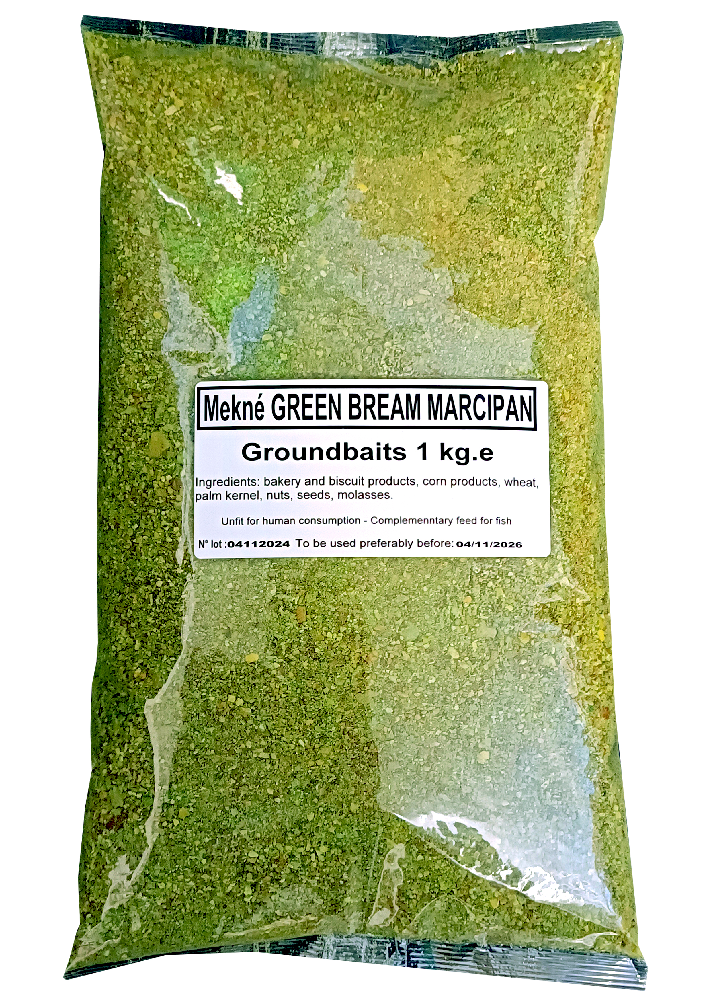 MEKNĖ GREEN BREAM MARCIPAN 1kg.