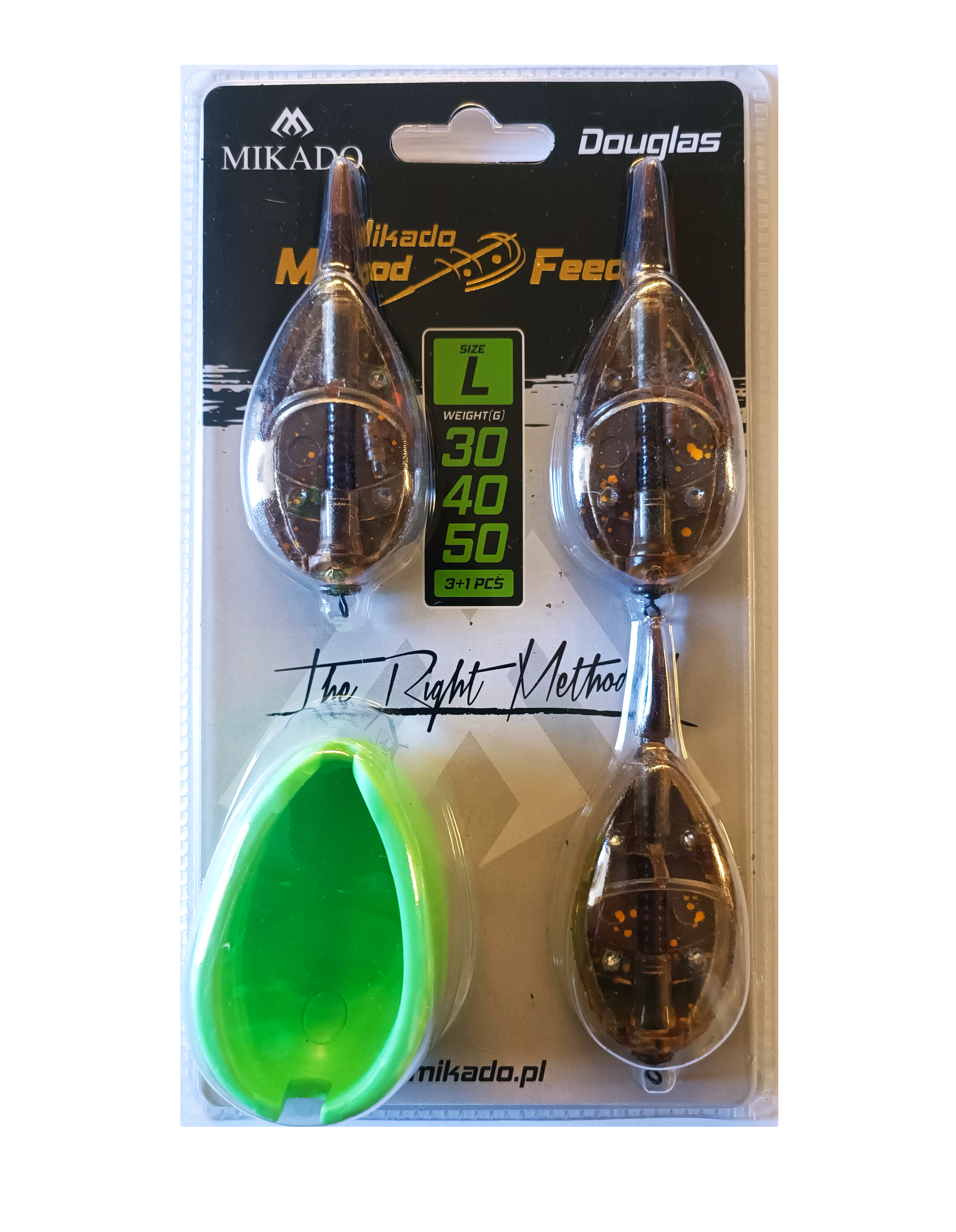 MIKADO Method Feeder L - 30-40-50gr. 3+1