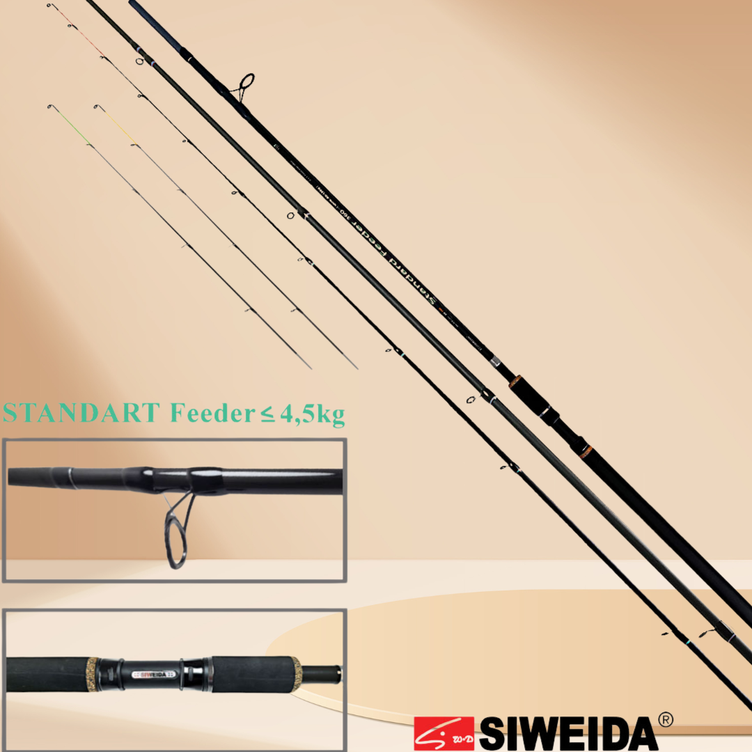 Siweida Standart Feeder (3+3) 40-120g. / 3.90m.