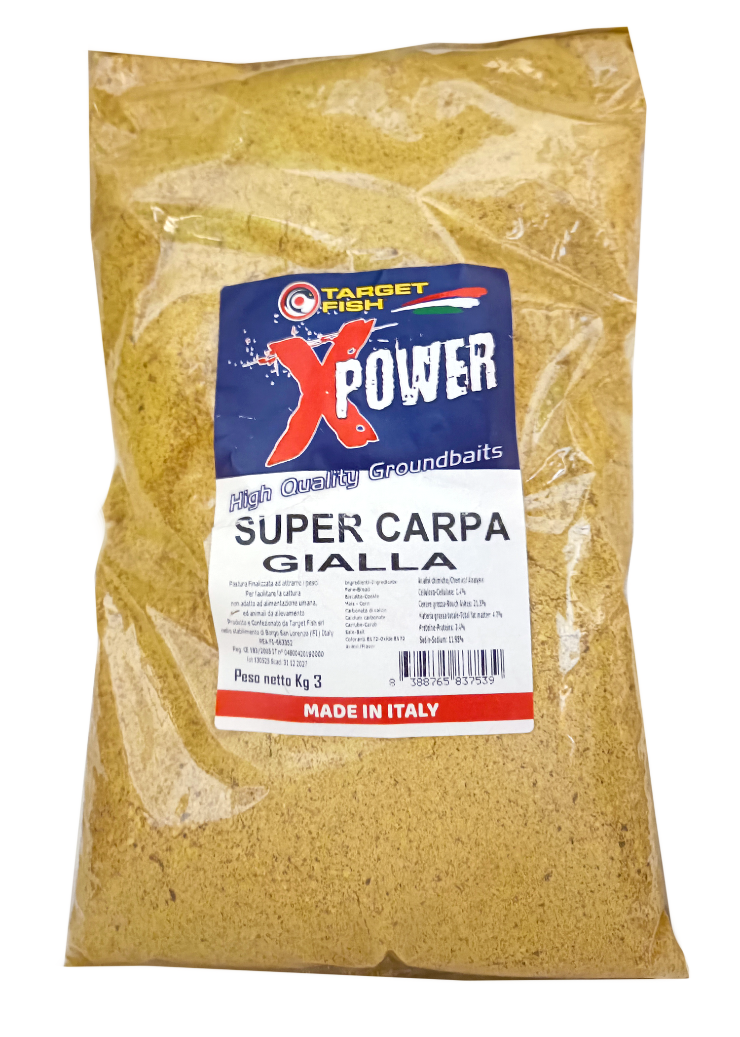 TARGET FISH SUPER CARPA GIALLA 3kg.