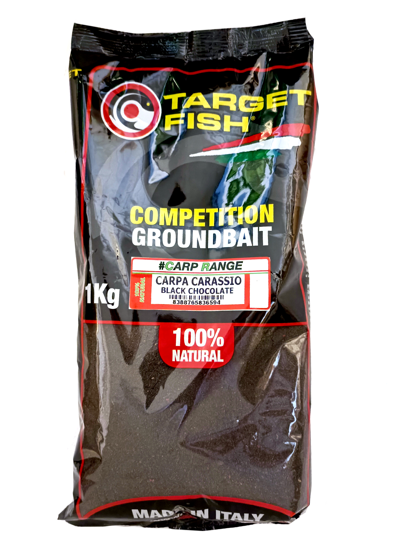 TARGET FISH CARPA & CARASSIO CHOCO BLACK 1kg.