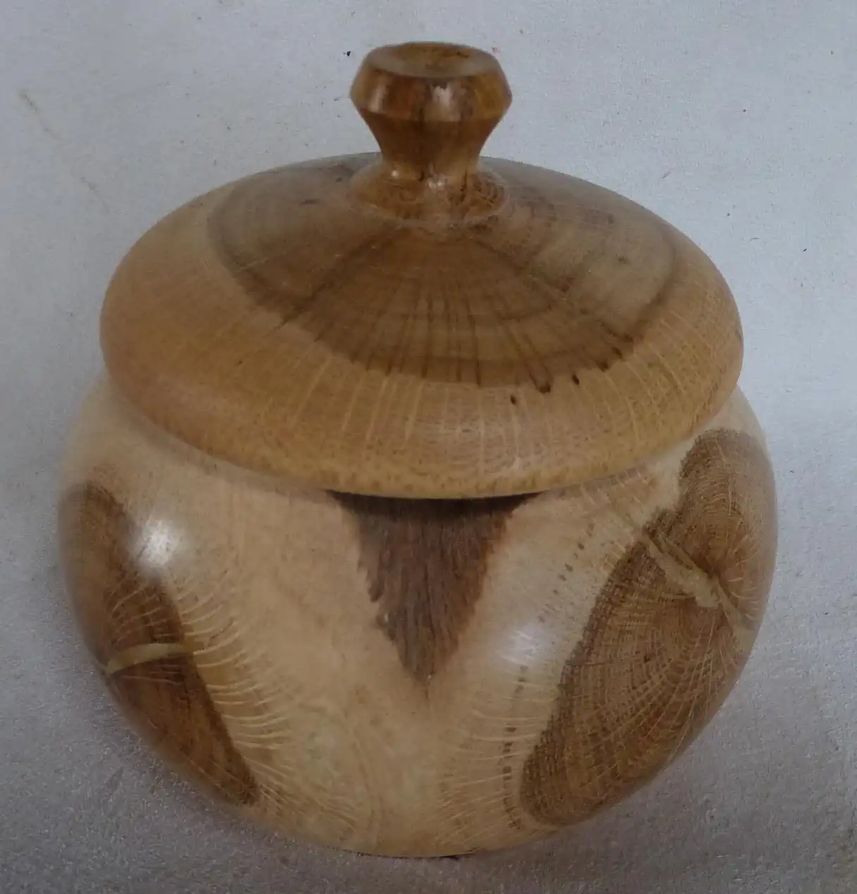 bonbonnière en chêne