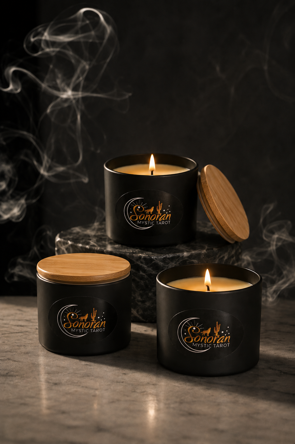 Sonoran Mystic Tarot Intention Candles - FREE SHIPPING