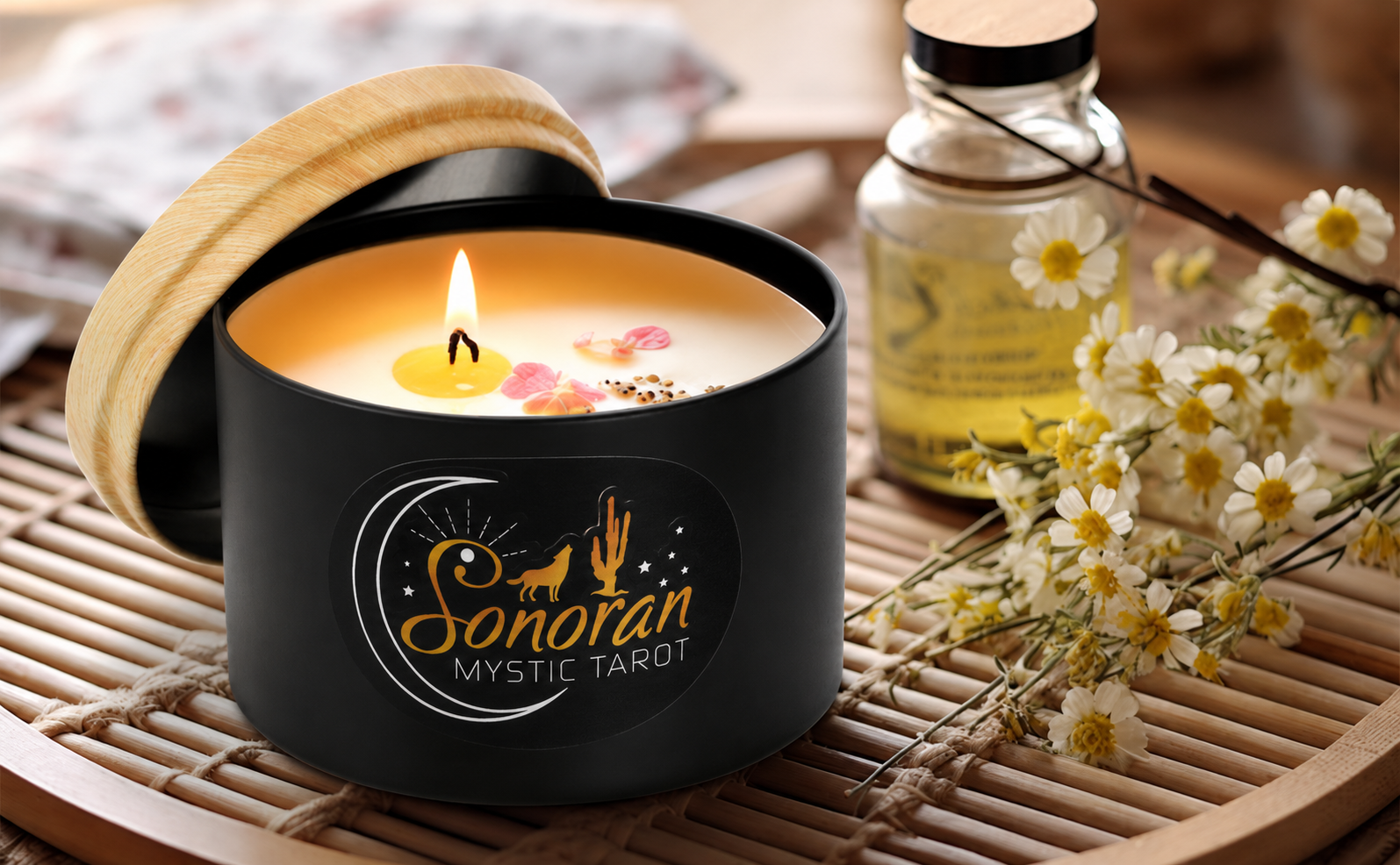 Sonoran Mystic Tarot Intention Candles - FREE SHIPPING