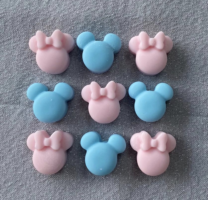 Mickey and Minnie Inspired Wax Melts - Pink & Blue