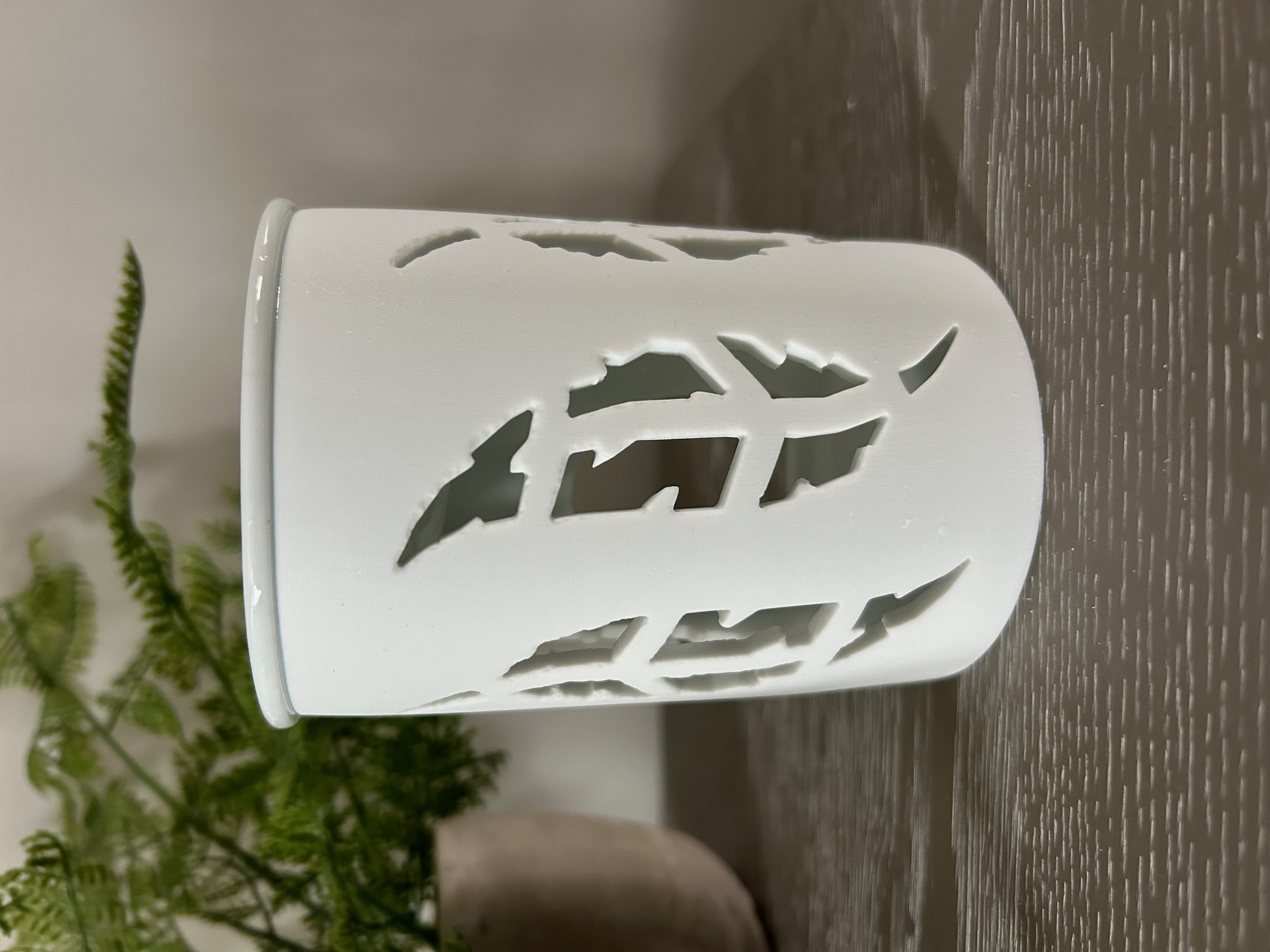 White Feather Wax Burner