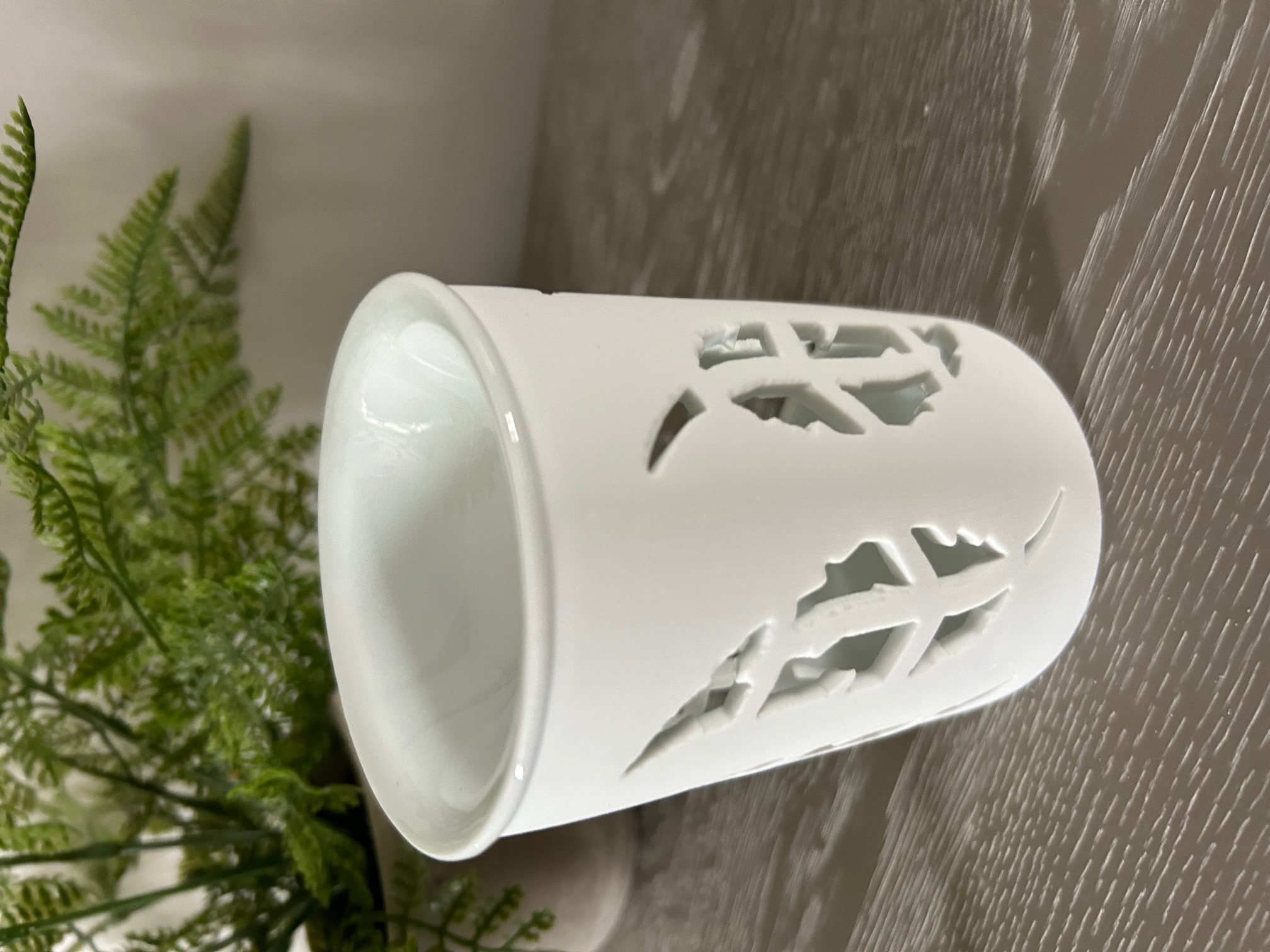 White Feather Wax Burner
