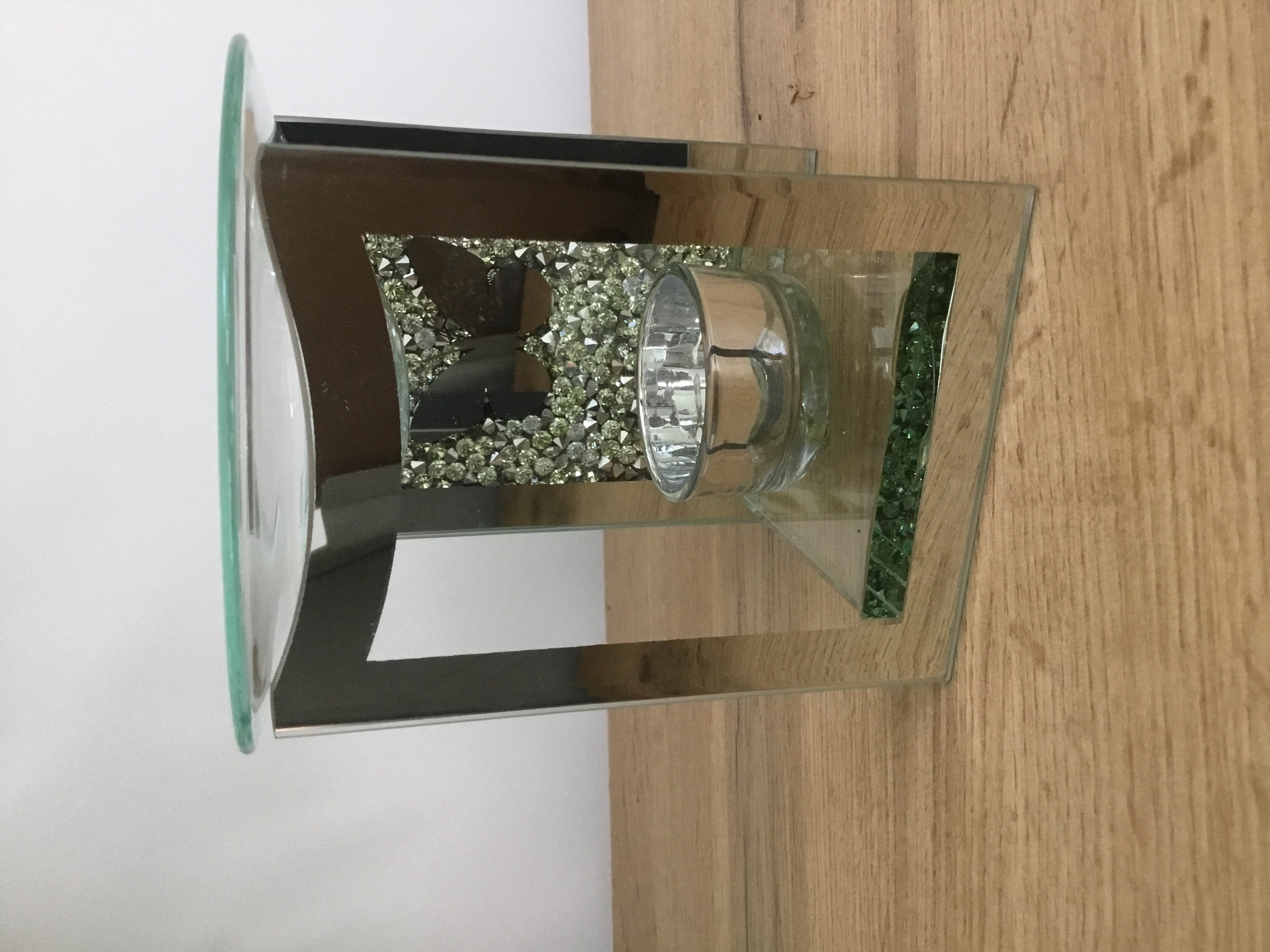 Glass Butterfly Wax Melter