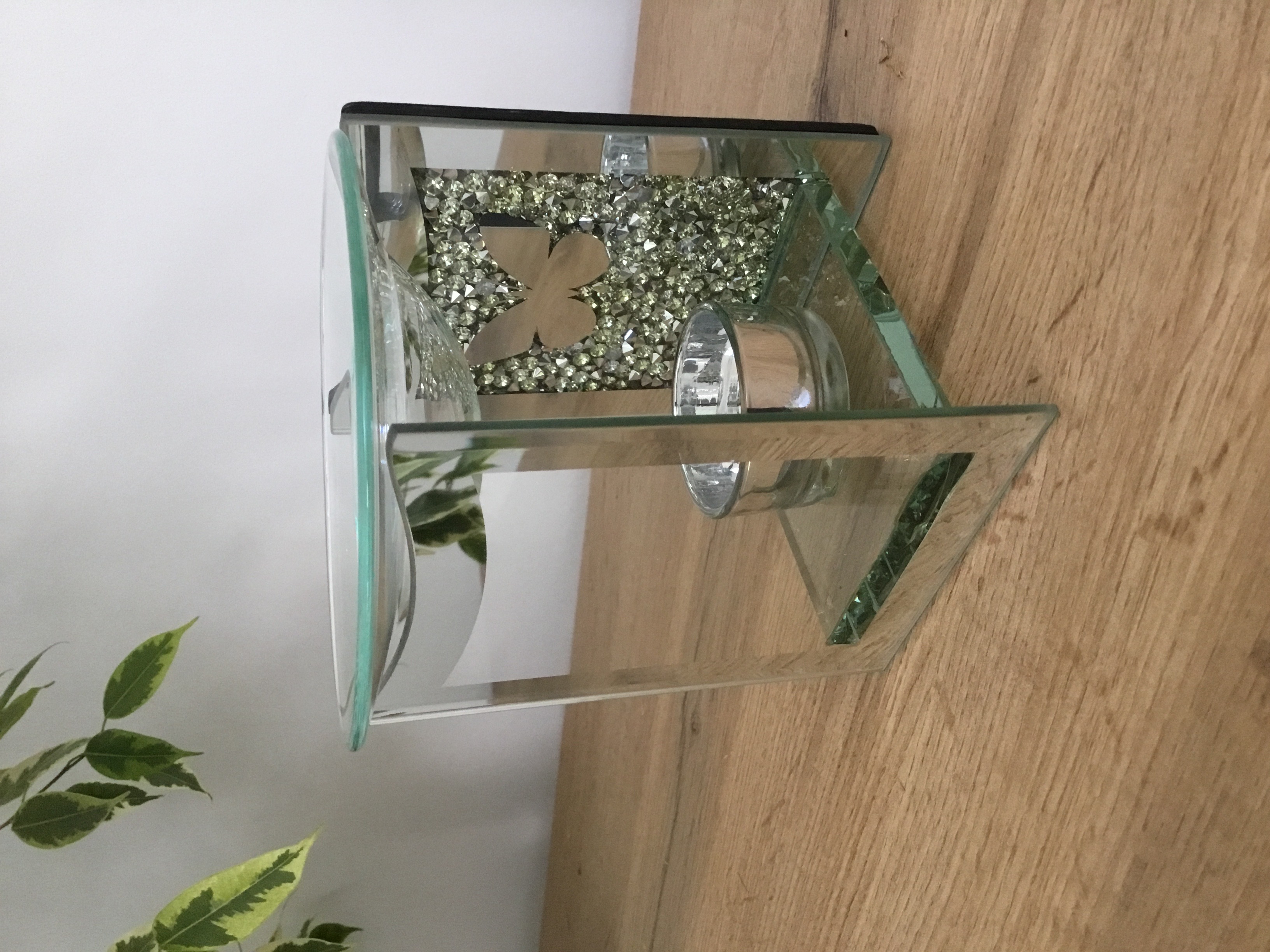 Glass Butterfly Wax Melter