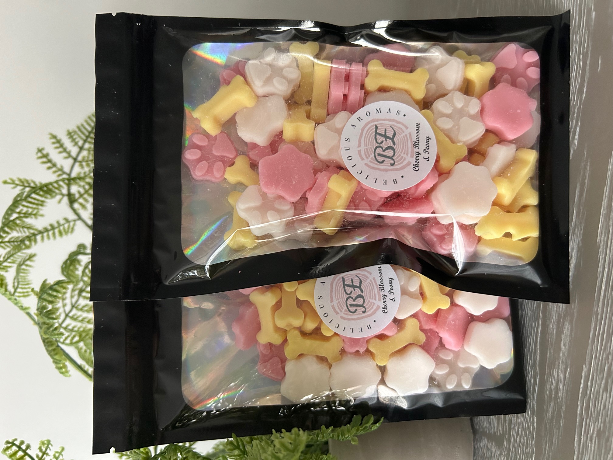 Cherry Blossom and Peony Paws and Bones Scoopies