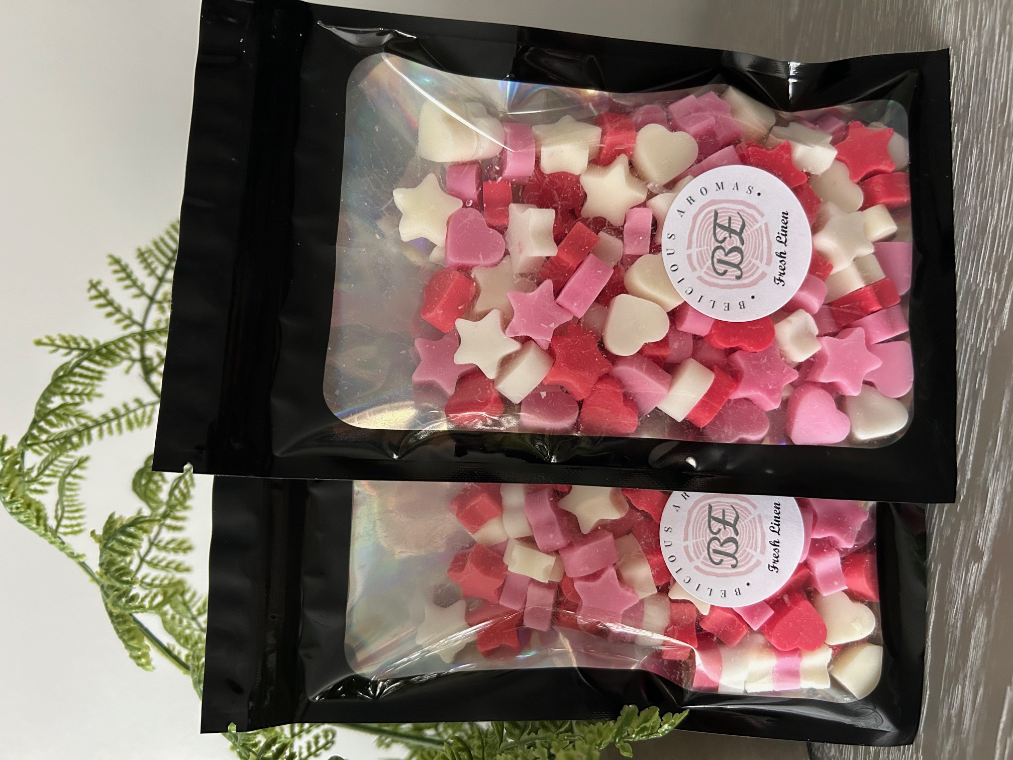 fresh Linen Hearts and Stars Scoopies