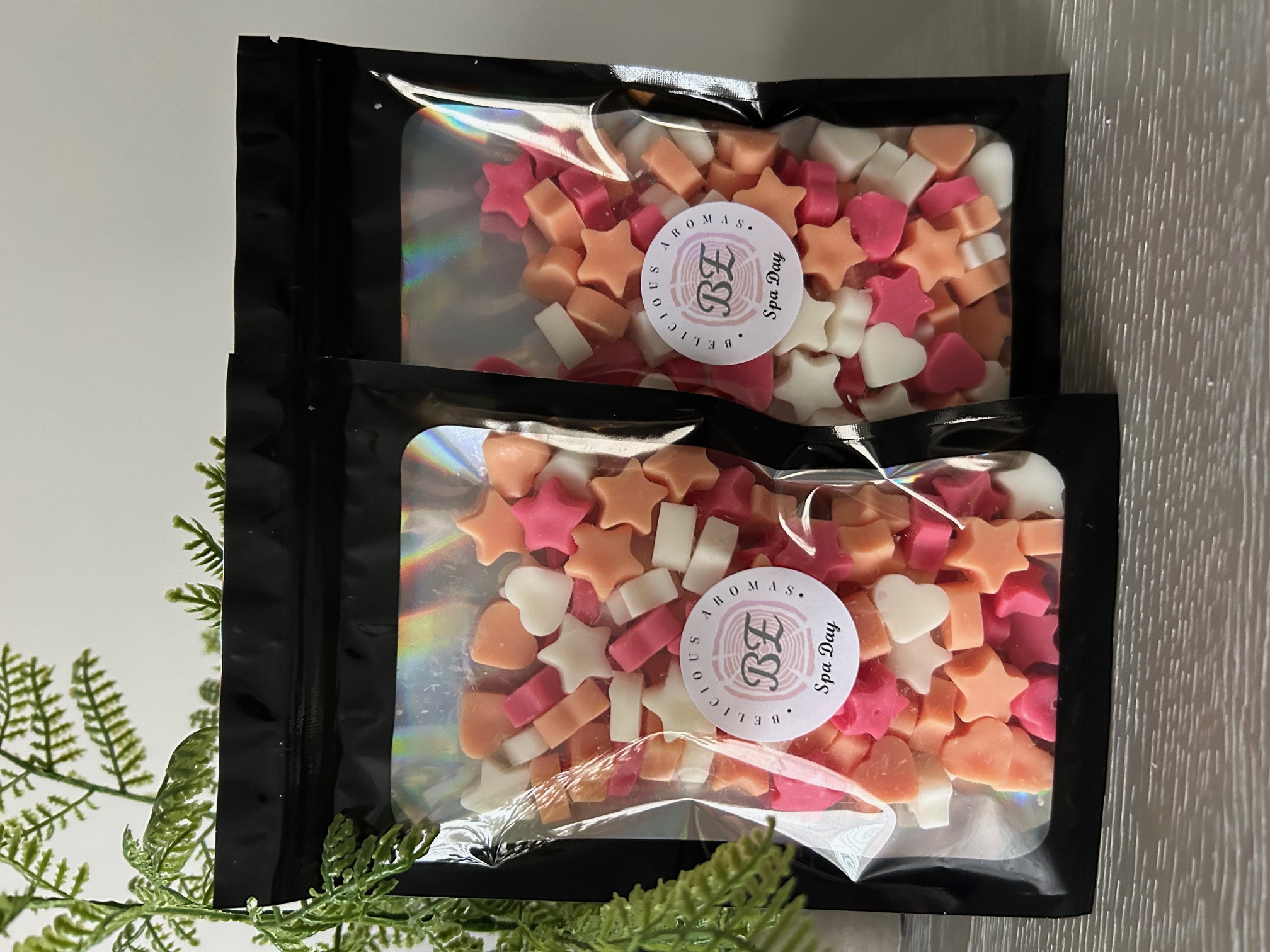 Spa Day Hearts and Stars Scoopies