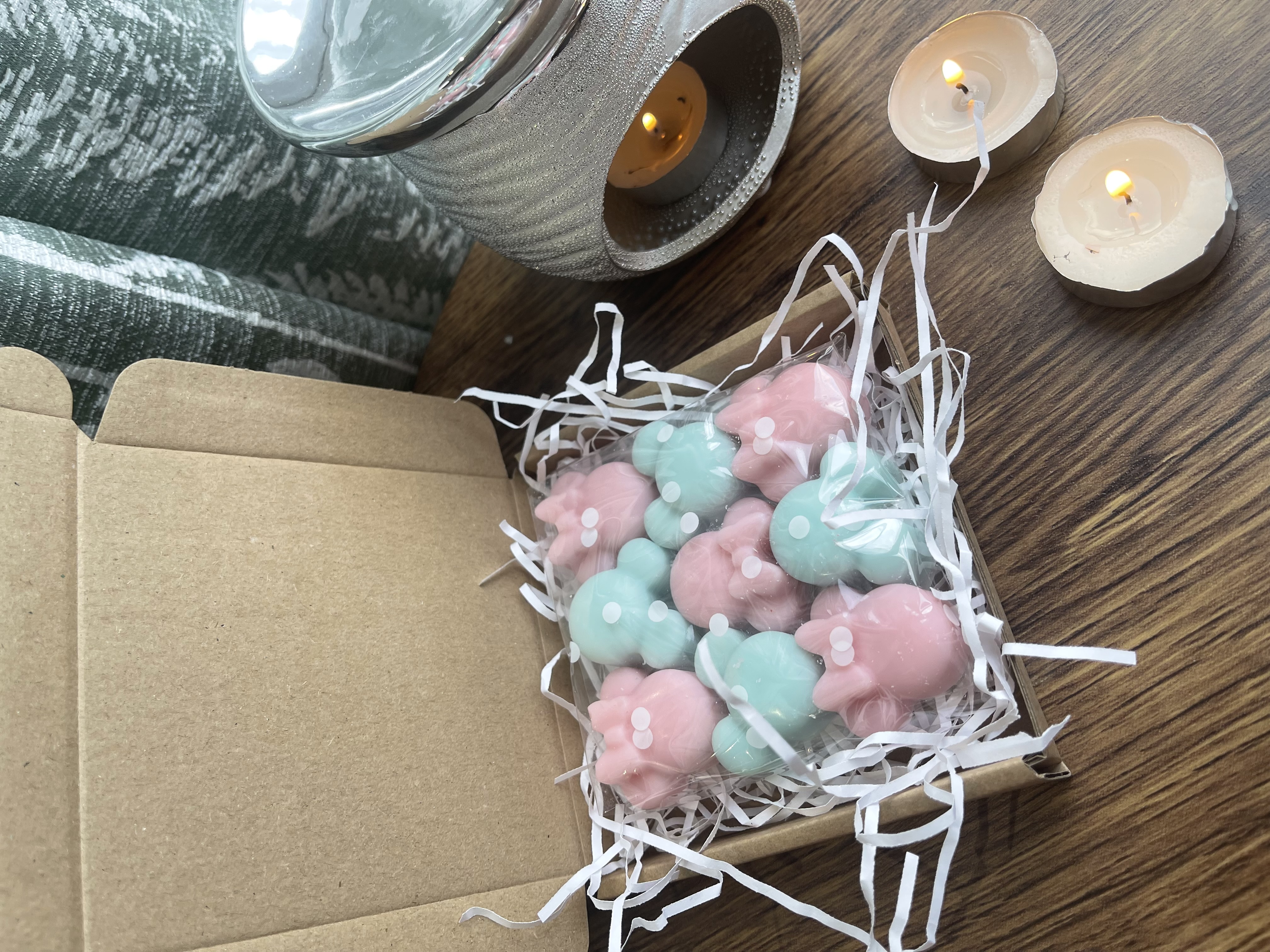 Mickey and Minnie Inspired Wax Melts - Pink & Blue
