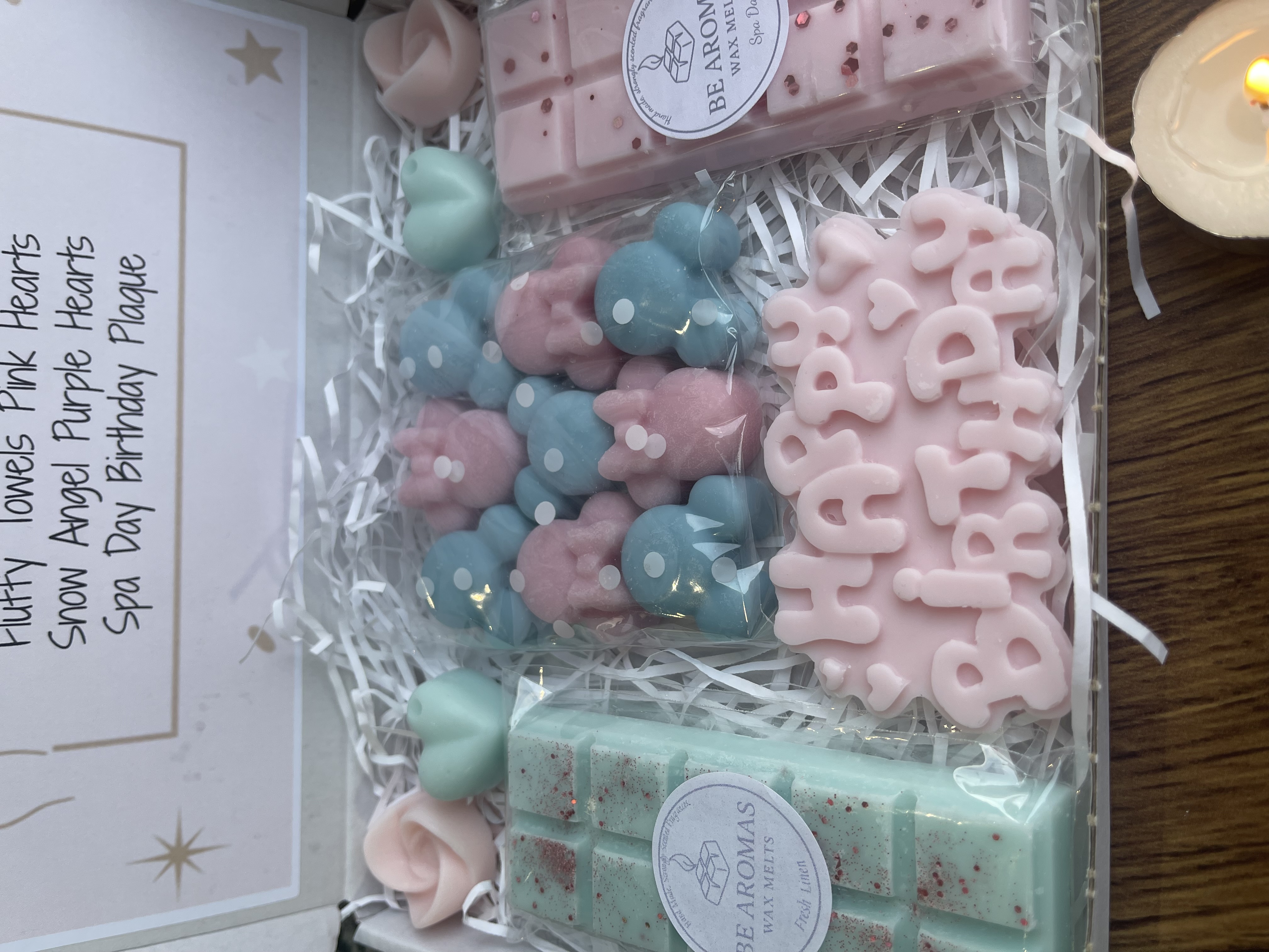 Pink and Blue Themed Birthday Gift Box