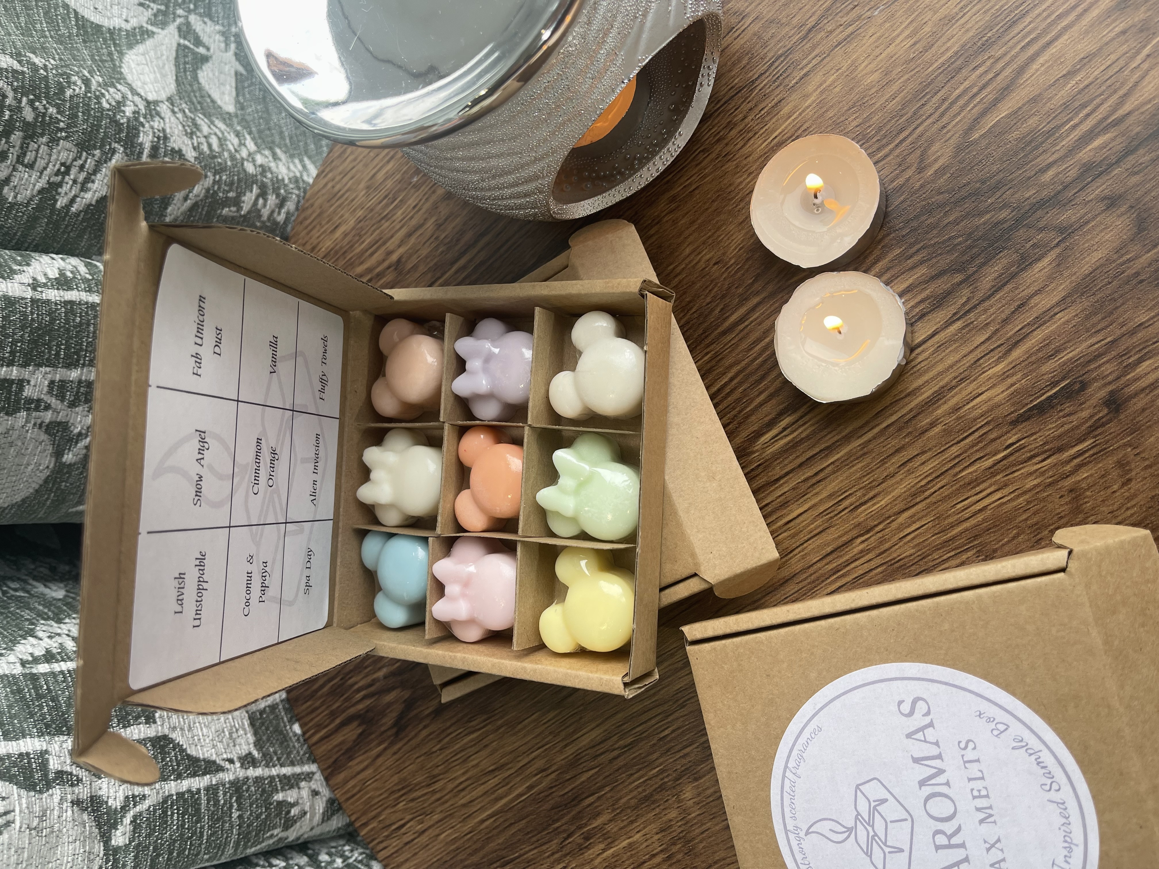 Mickey and Minnie Inspired Wax Melts - Sample Box